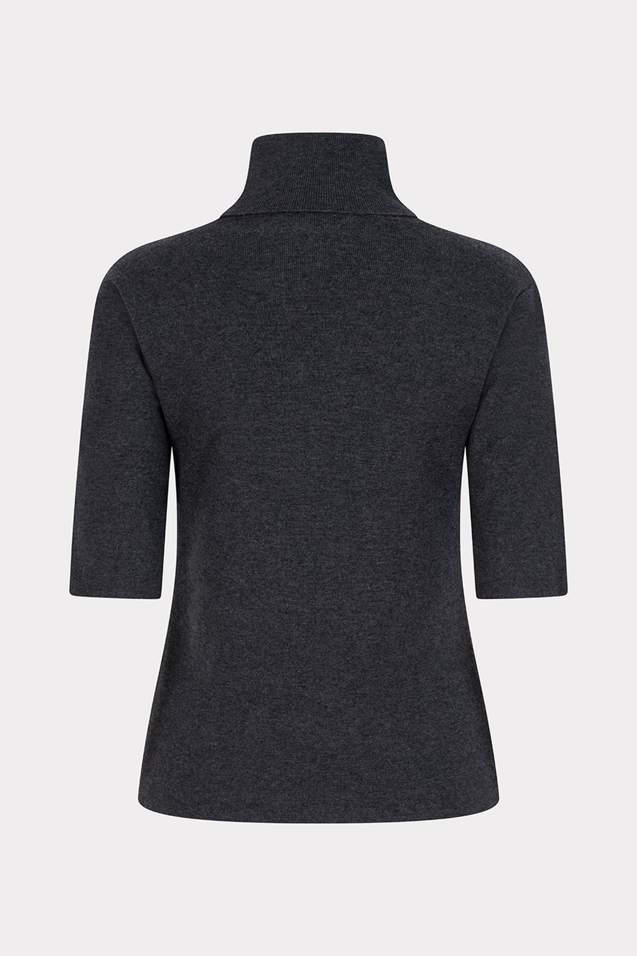 SWEATER RIB COL ANTHRACITE 6