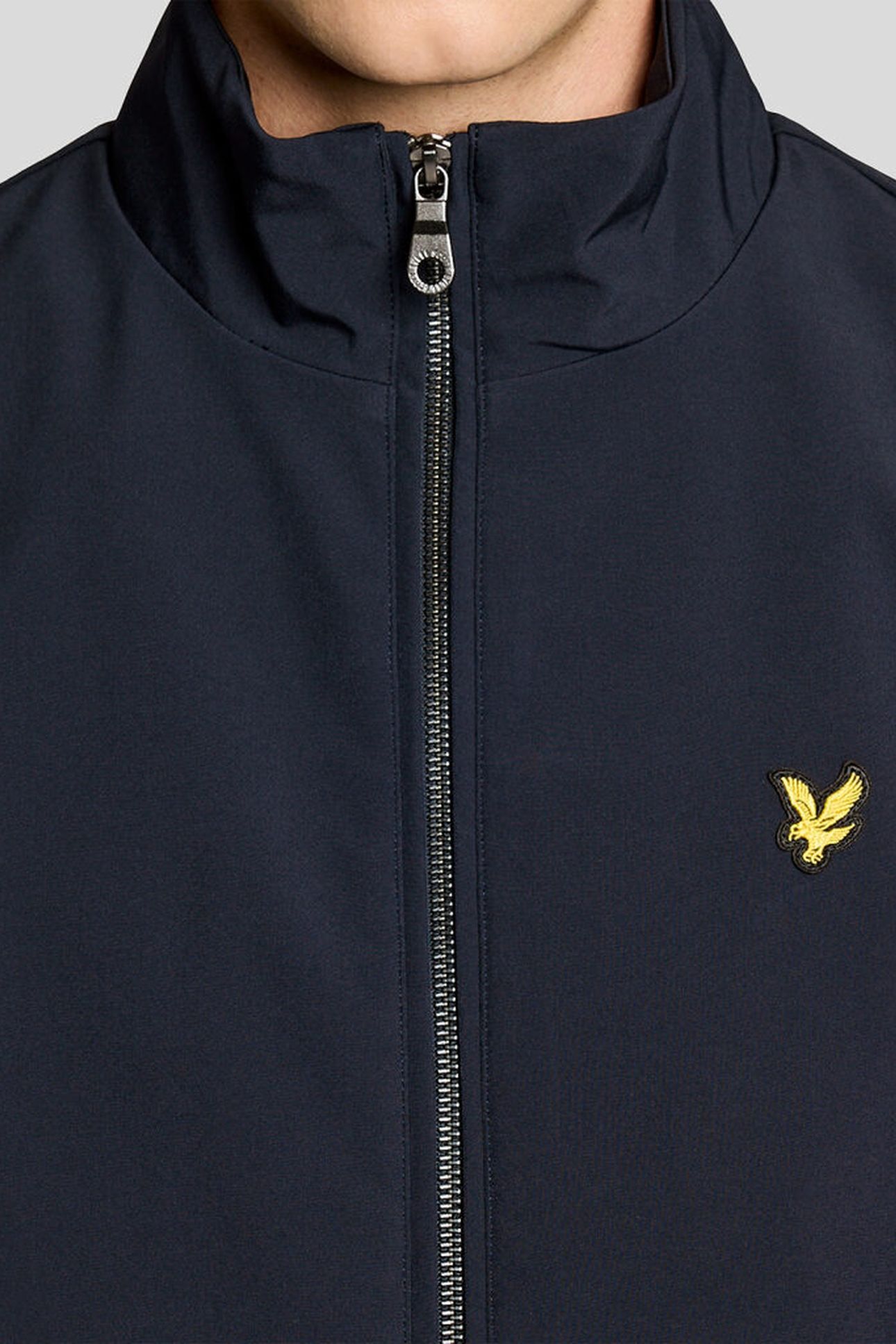 MESH BACK SOFTSHELL FUNNEL NECK JACKET DARK NAVY 5