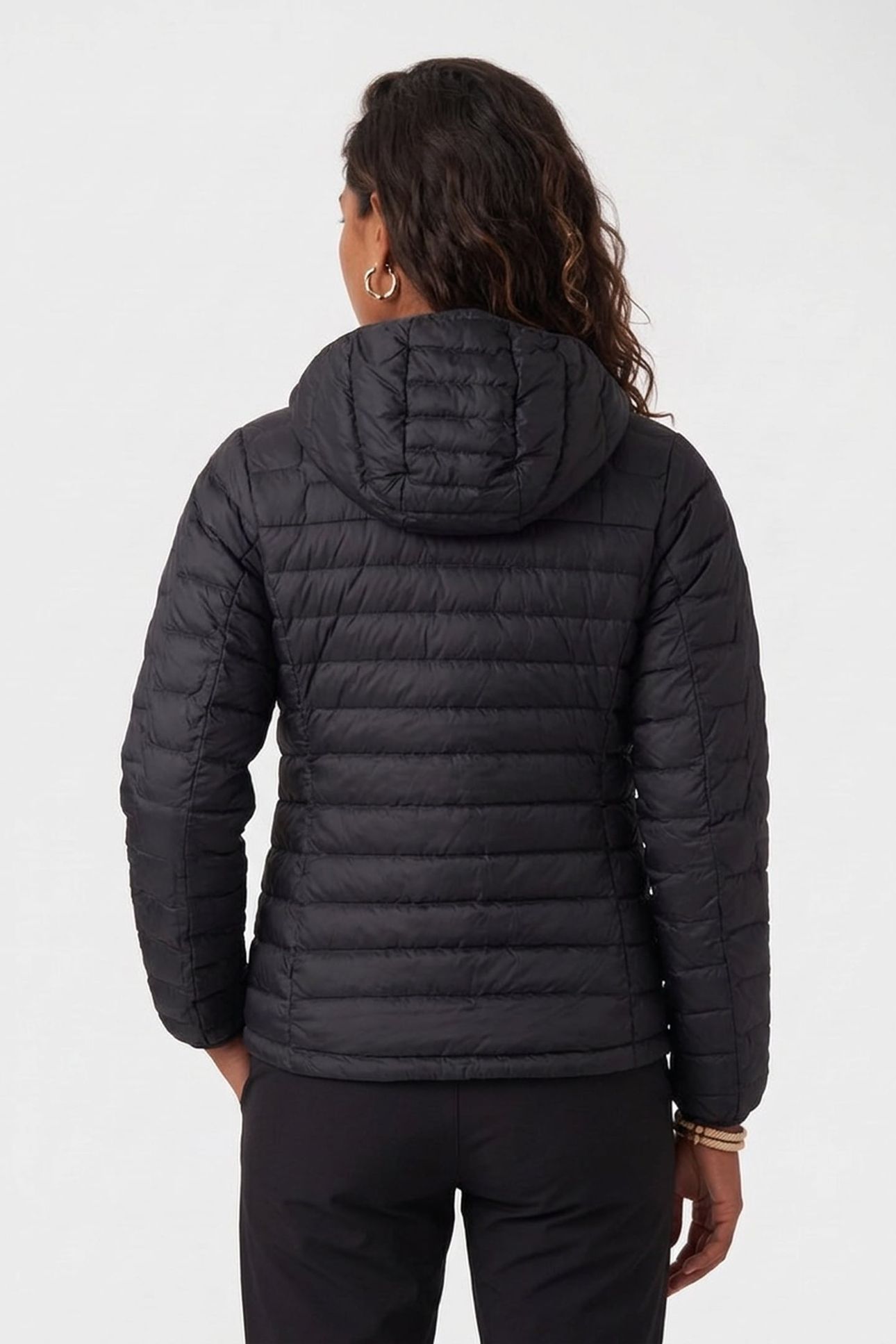 MAGMA LIGHT DOWN JACKET W/HOOD BLACK 2