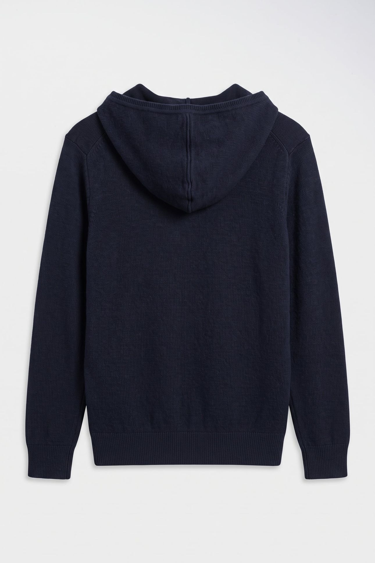 TEEN UNISEX KNITTED HOODIE EVENING BLUE 4