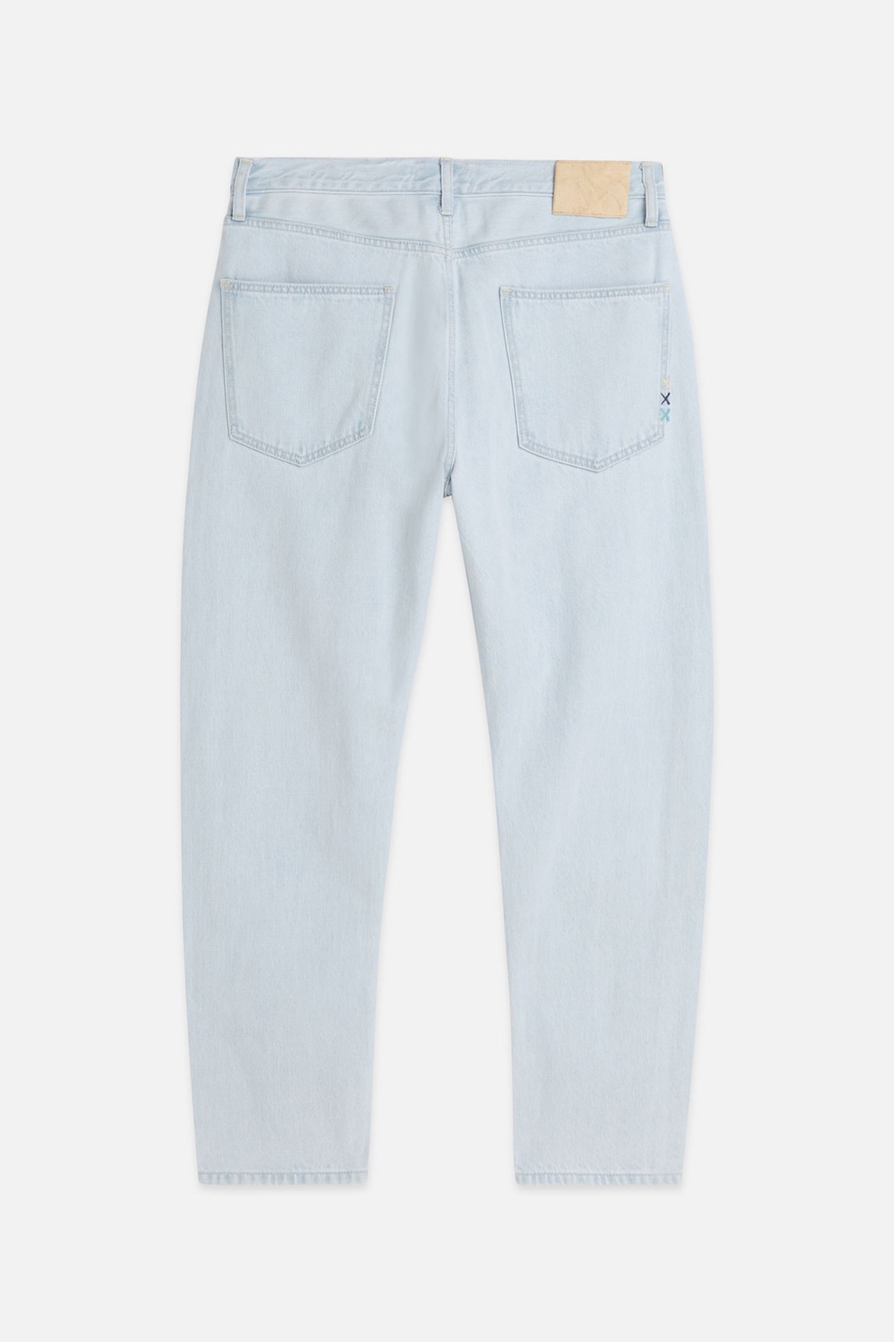 DEAN LOOSE TAPEREDFIT JEANS MEDIUM BLUE 2