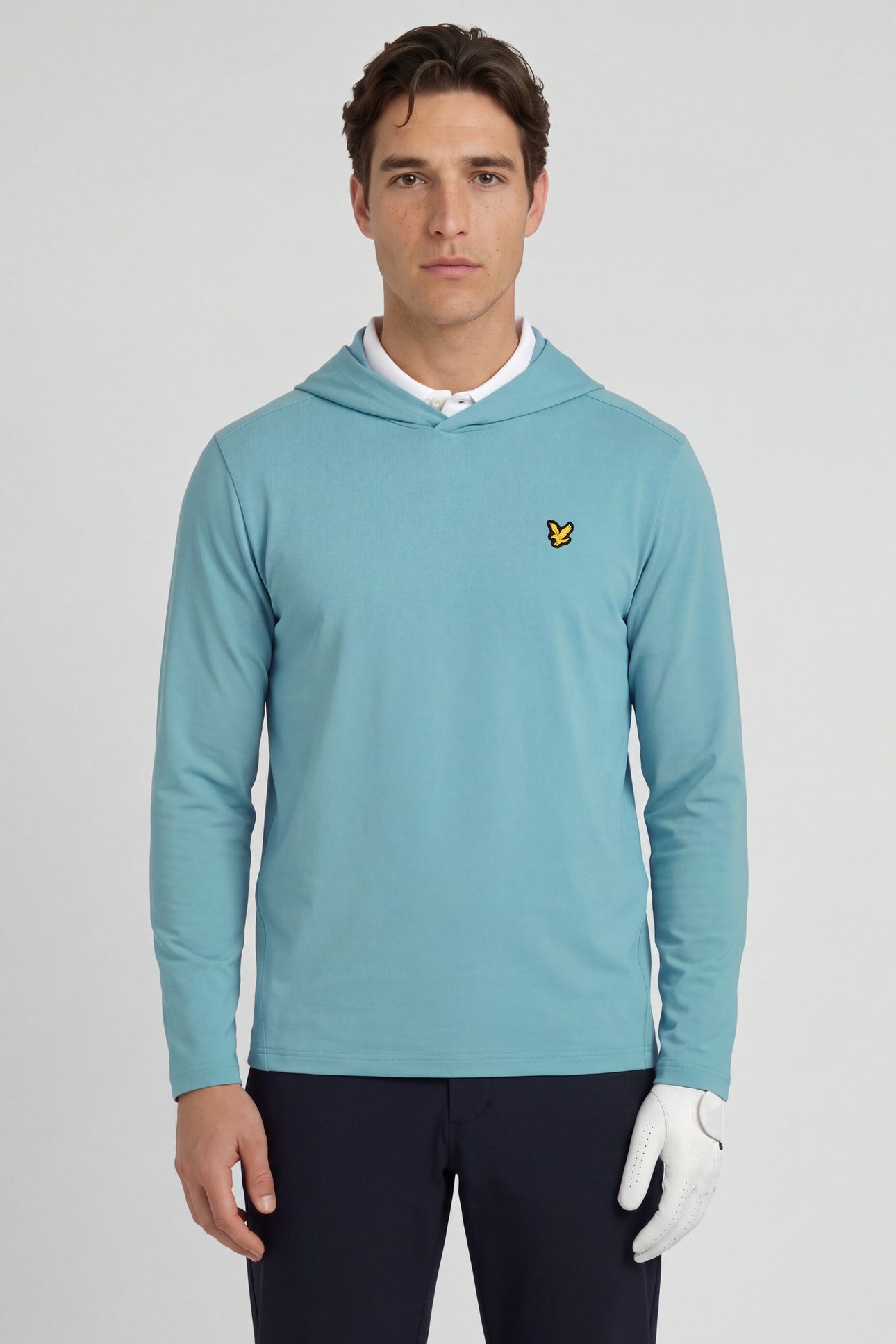 GOLF CORE MIDLAYER HOODIE AQUAMARINE BLUE 5