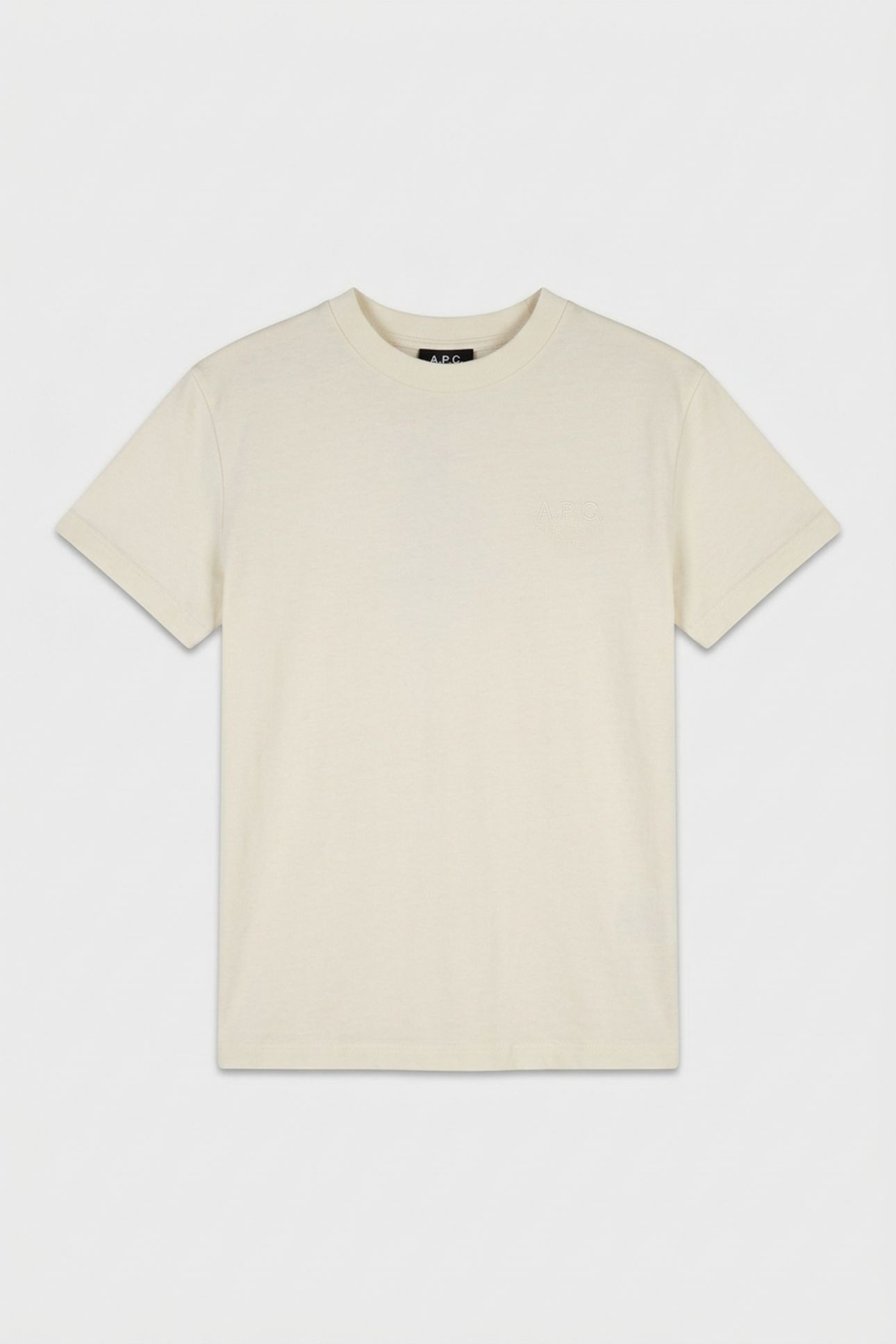 T-SHIRT BOXY RUE MADAME WASHED INDIGO/ECRU 5