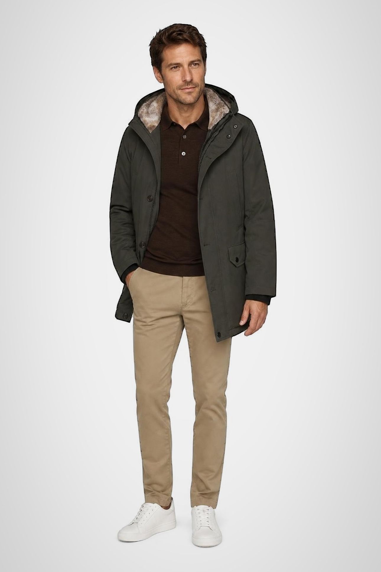 PARKA DARK OLIVE 1