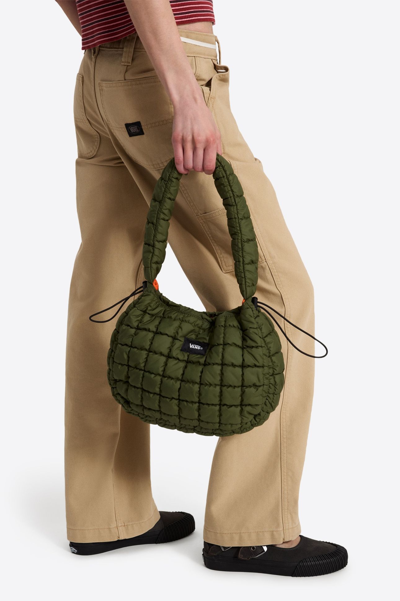 UNISEX QUILTED KATIE BAG GREEN BALSAM 5