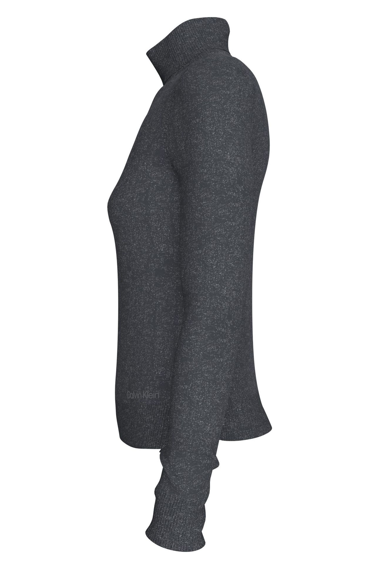 MERINO LUREX T NECK COAL 4