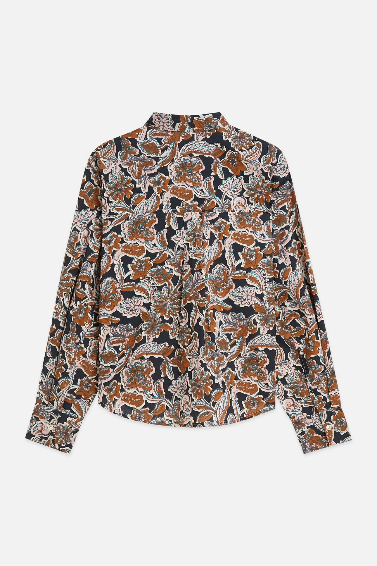PRINTED RELAXED FIT SHIRT LUCKY BANDANA MULTI METEORITE 5