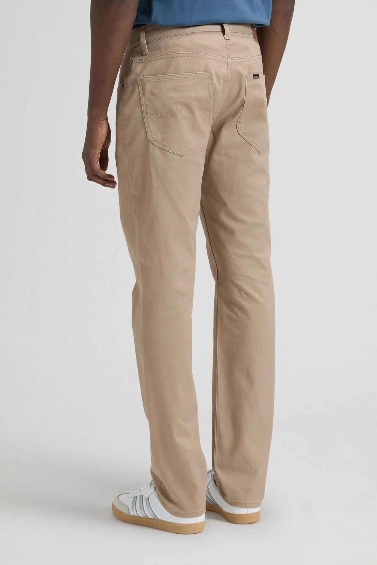 DAREN DARK TAUPE REGULAR STRAIGHT JEANS BEIGE 2