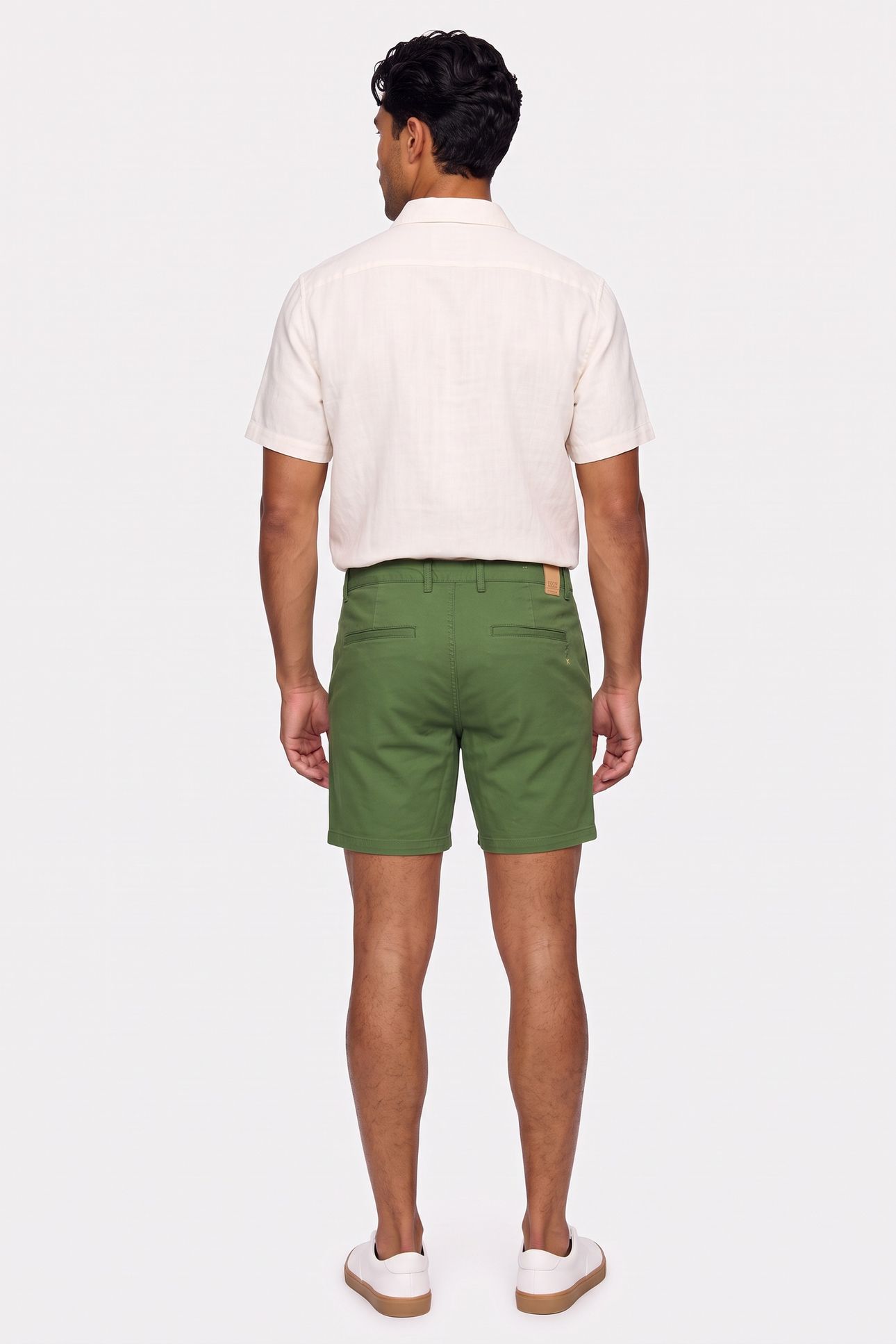 SEASONAL CORE STUART COTTON TWILL REGULAR-FIT SHORTS DARK GR 2