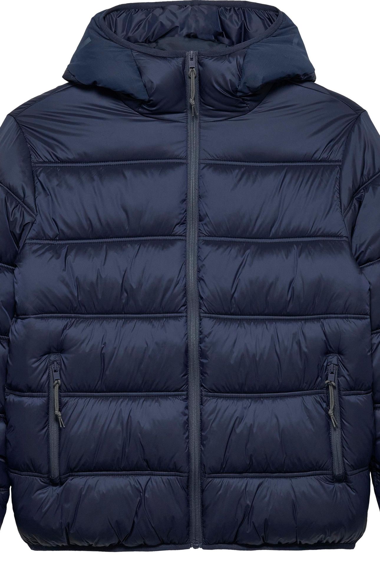 TJM HOODED LOGO JACKET DARK BLUE 8