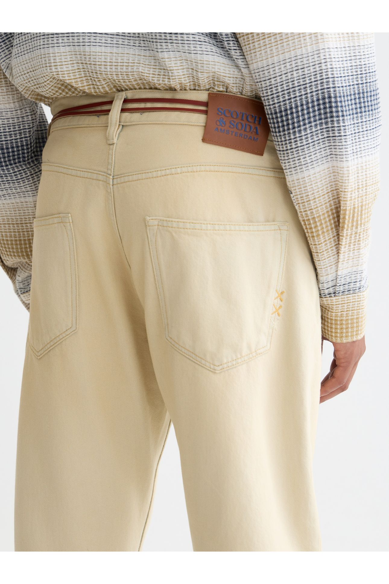 THE DEAN LOOSE TAPERED SEASONAL JEANS MEDIUM BLUE 6