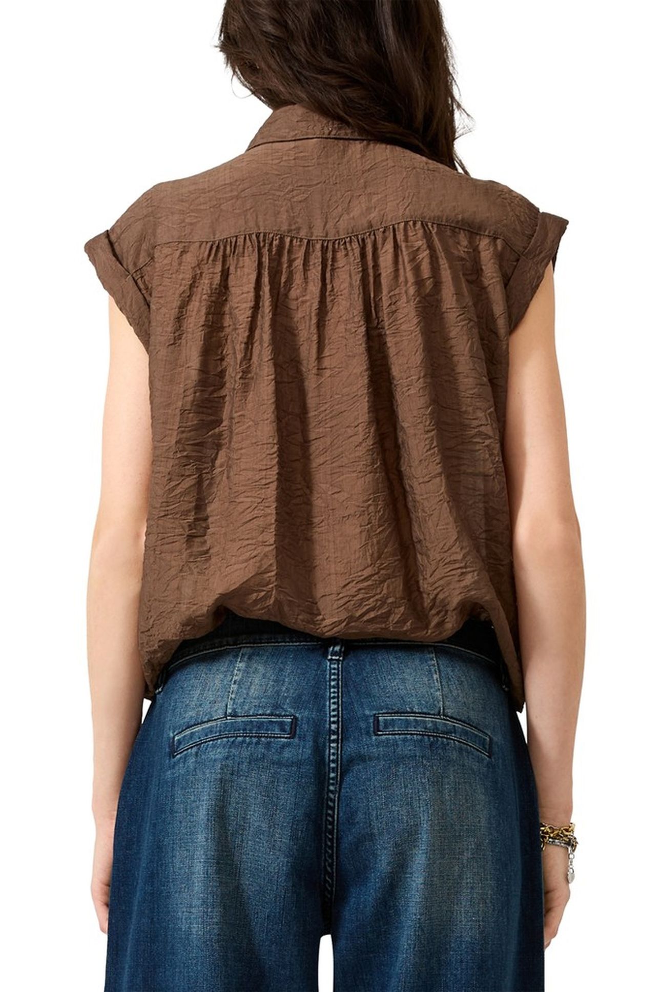 S.OLIVER-QS BLOUSES BROWN 2