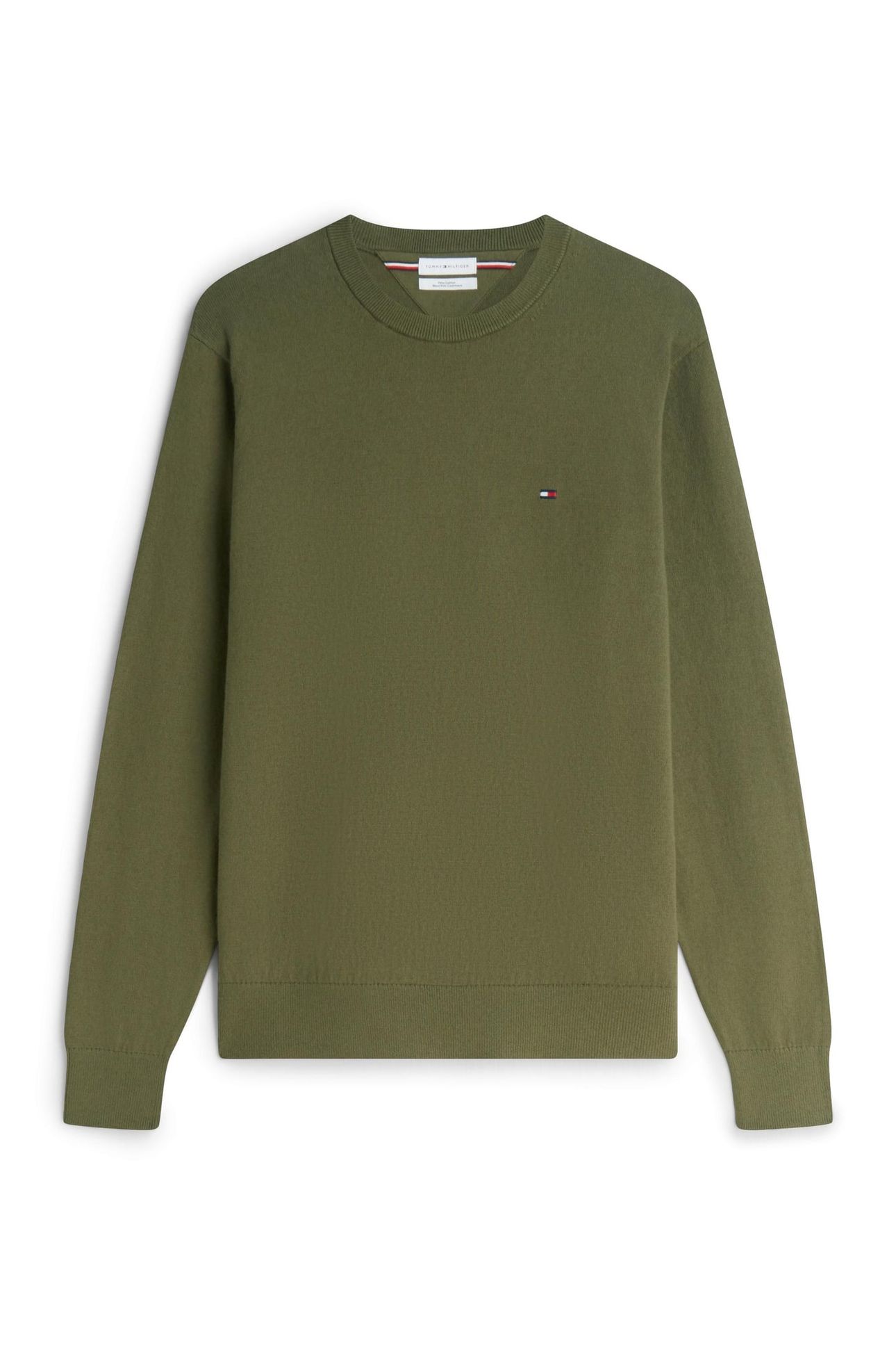PIMA COTTON CASHMERE SWEATER HUNTSMAN GREEN 3