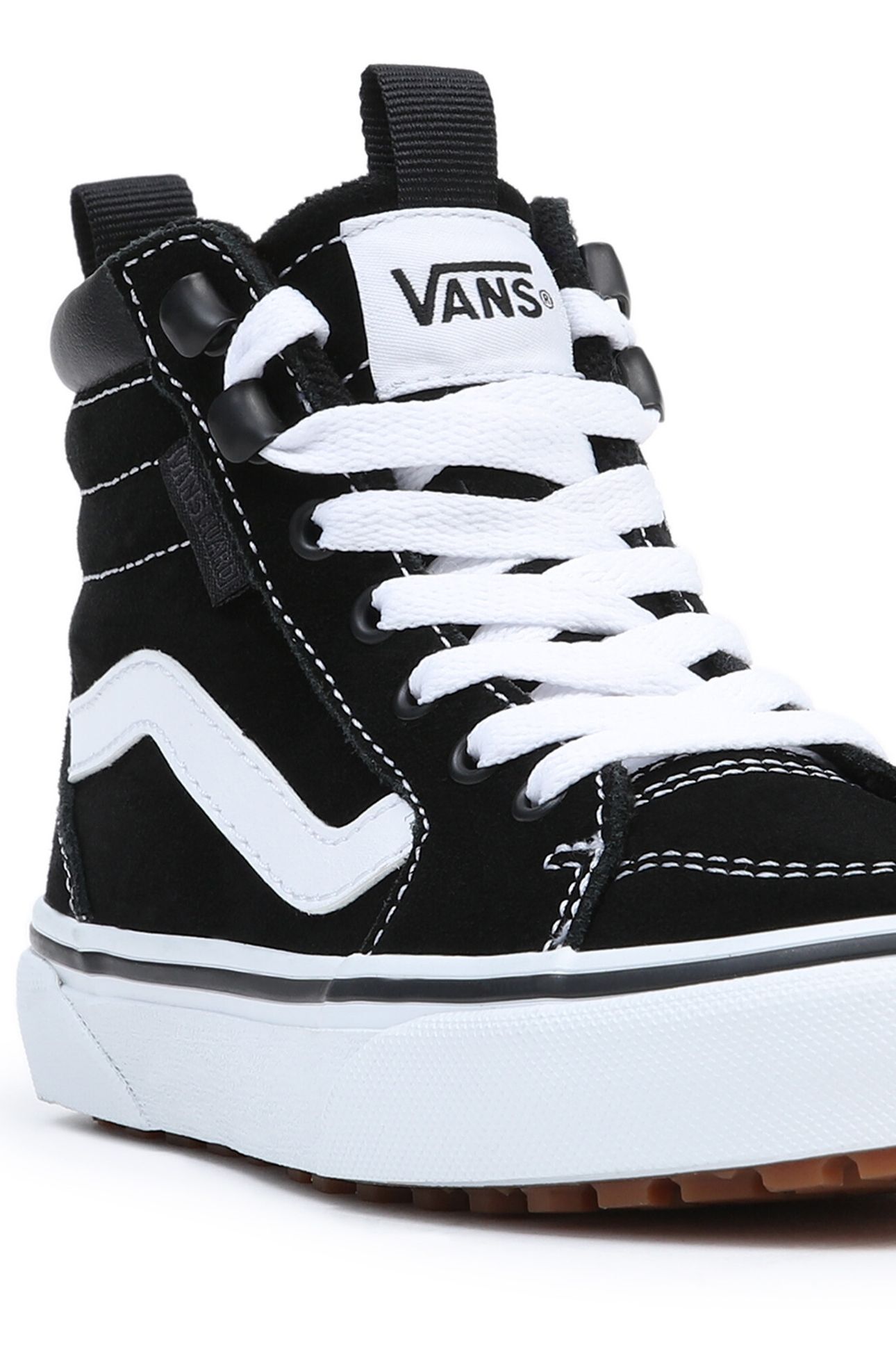 YOUTH FILMORE HI VANSGUARD SUEDE BLACK/WHITE 4