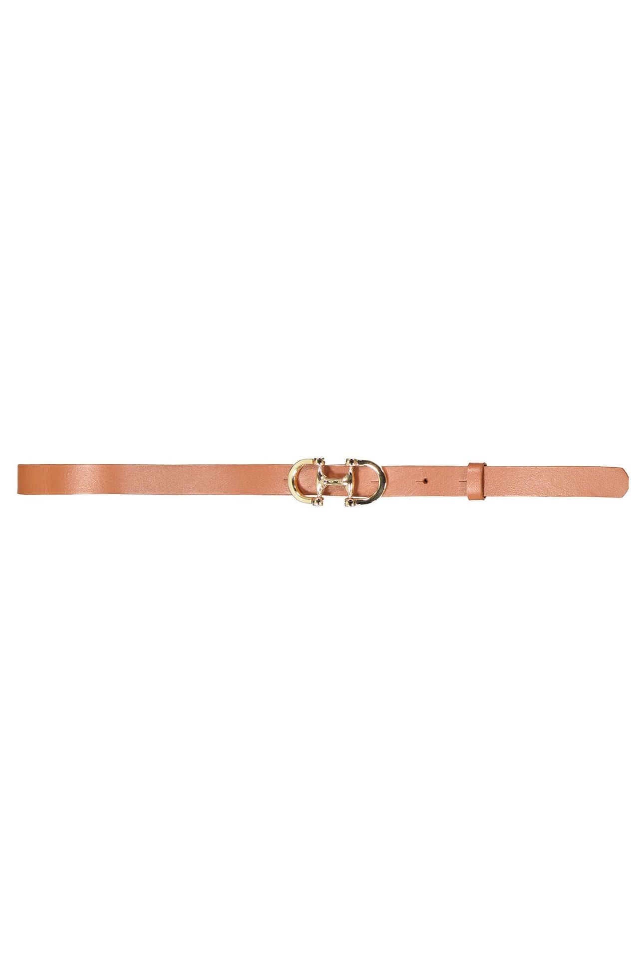 LADIES BELT BROWN 3