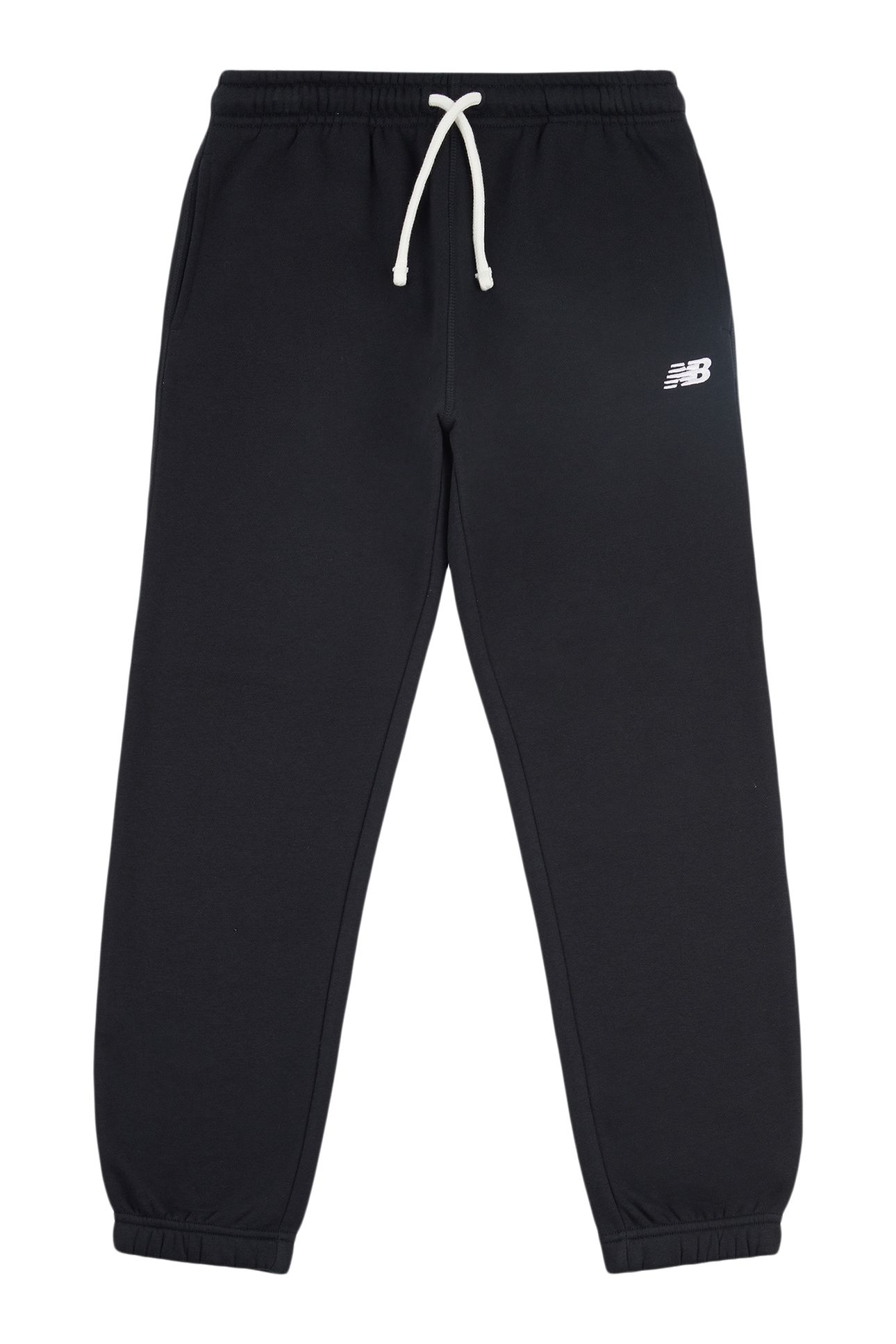 BOYS BRUSH BACK SMALL LOGO JOGGER BLACK 3