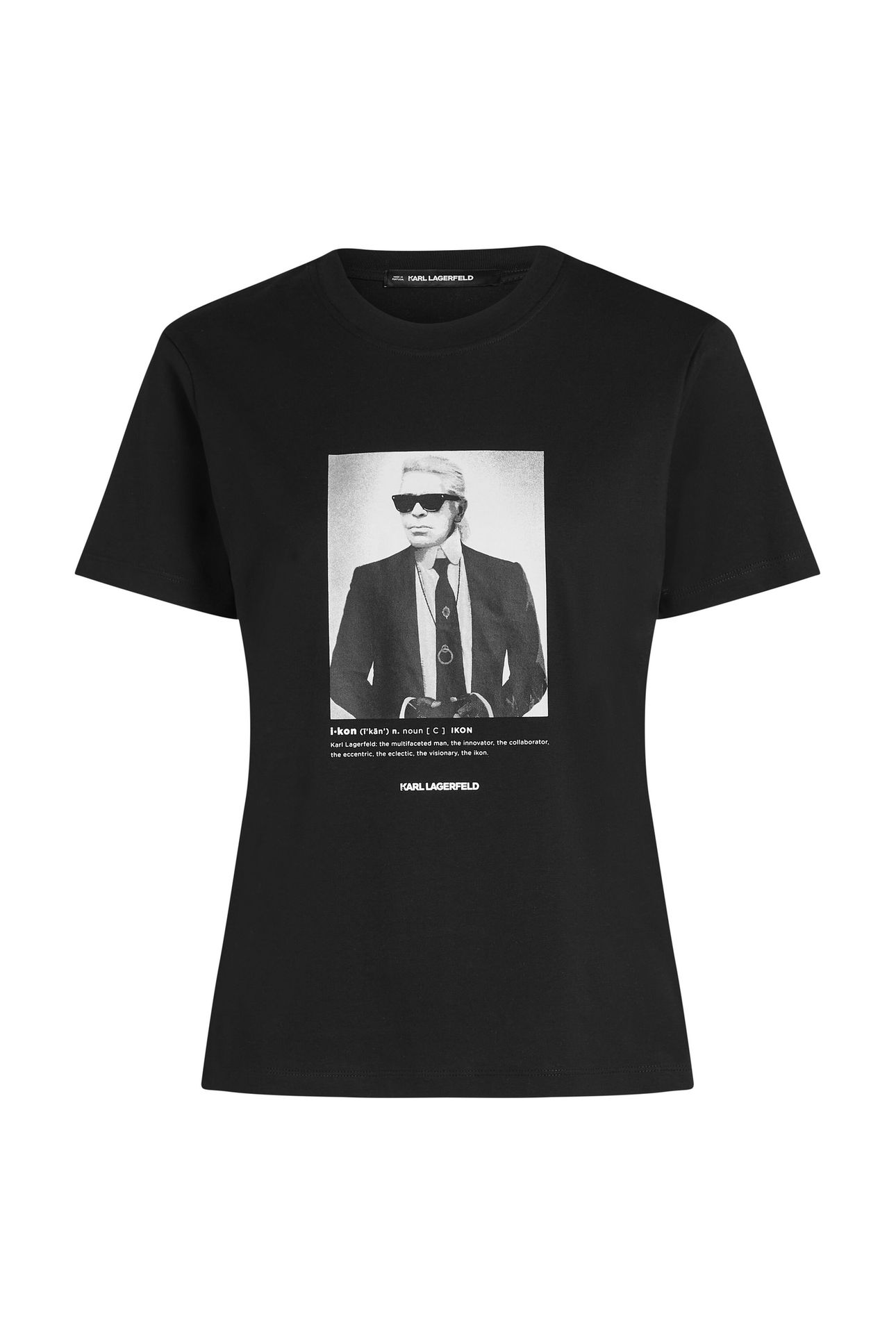 PORTRAIT T-SHIRT BLACK 4