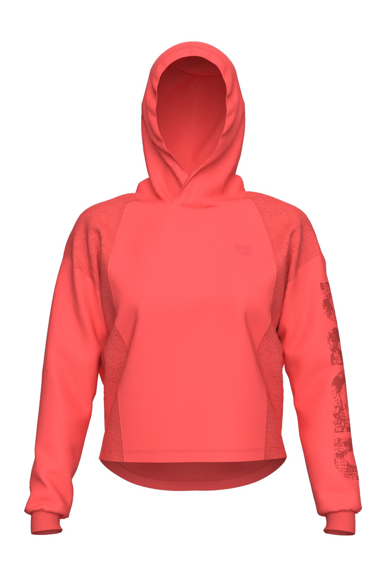 TEAM ESSENTIAL SWEAT SHIRT CALYPSO CORAL 1