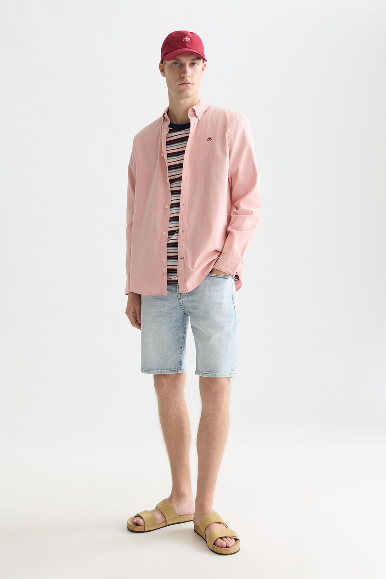 SEASONAL CORE OXFORD SOLID REGULARFIT SHIRT MED YELLOW 3
