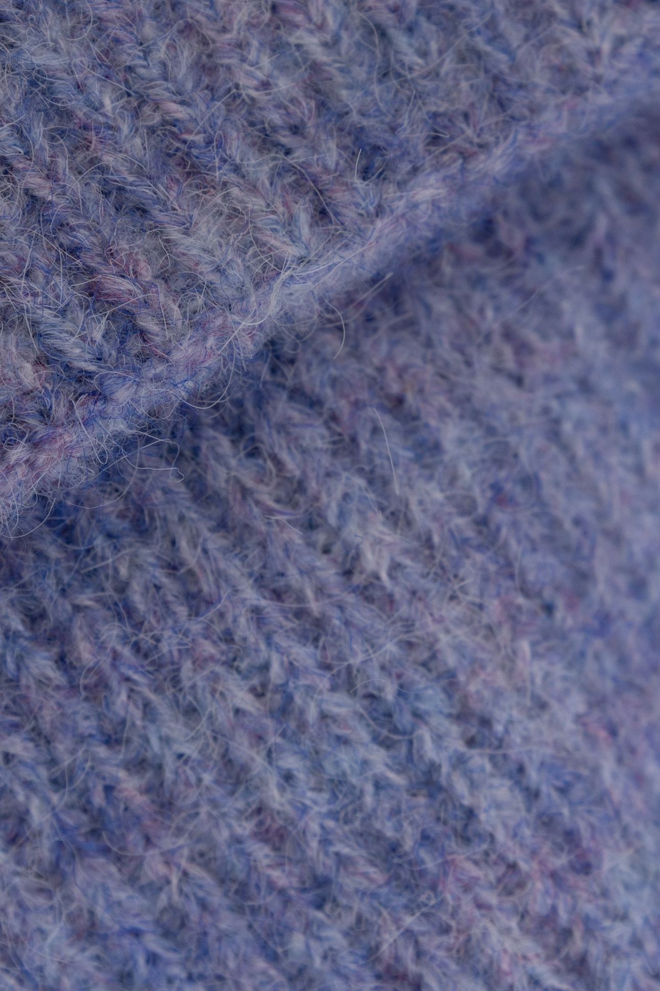 SKY BLUE RIBBED KNIT EMBROIDERED BEANIE 2