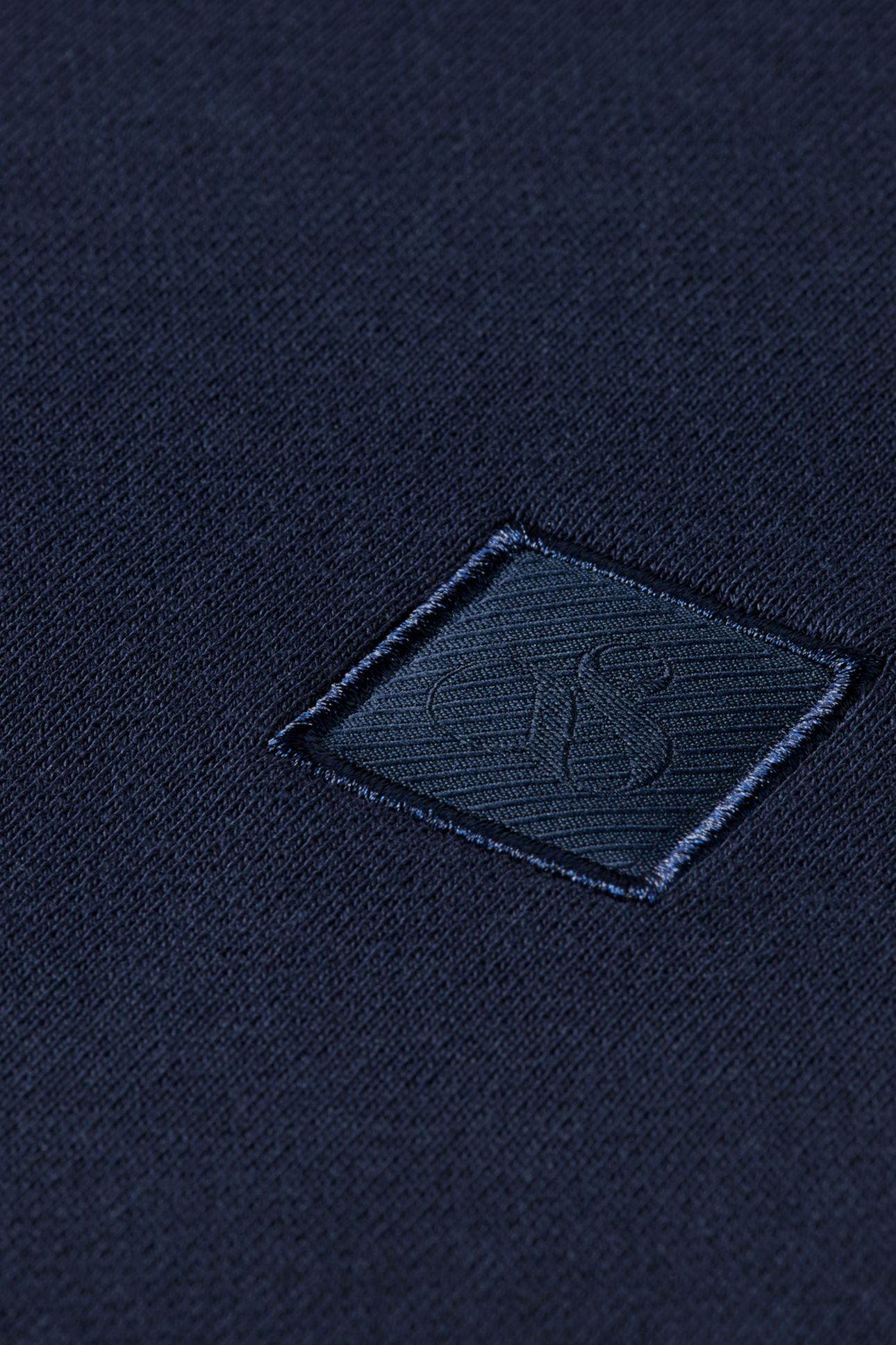 LOGO BADGE REGULAR-FIT SWEATSHIRT NAVY 7