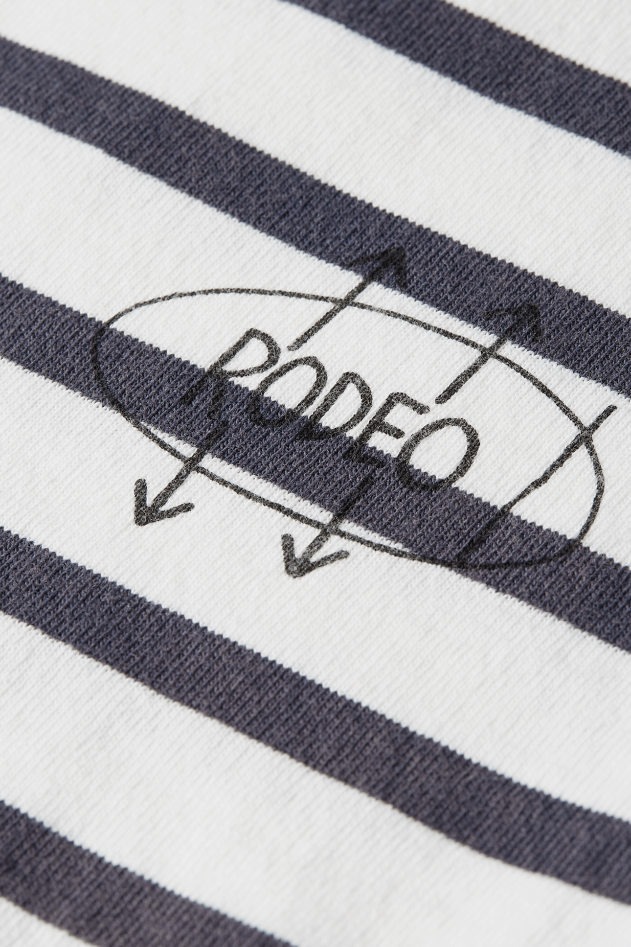 GIRLS BASQUIAT BRETON STRIPE RELAXEDFIT TSHIRT NAVY 3