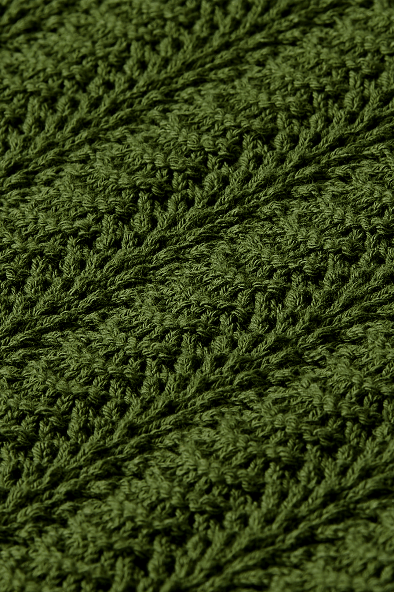 POINTELLE COLLARED KNITTED TEE GARDEN GREEN 3