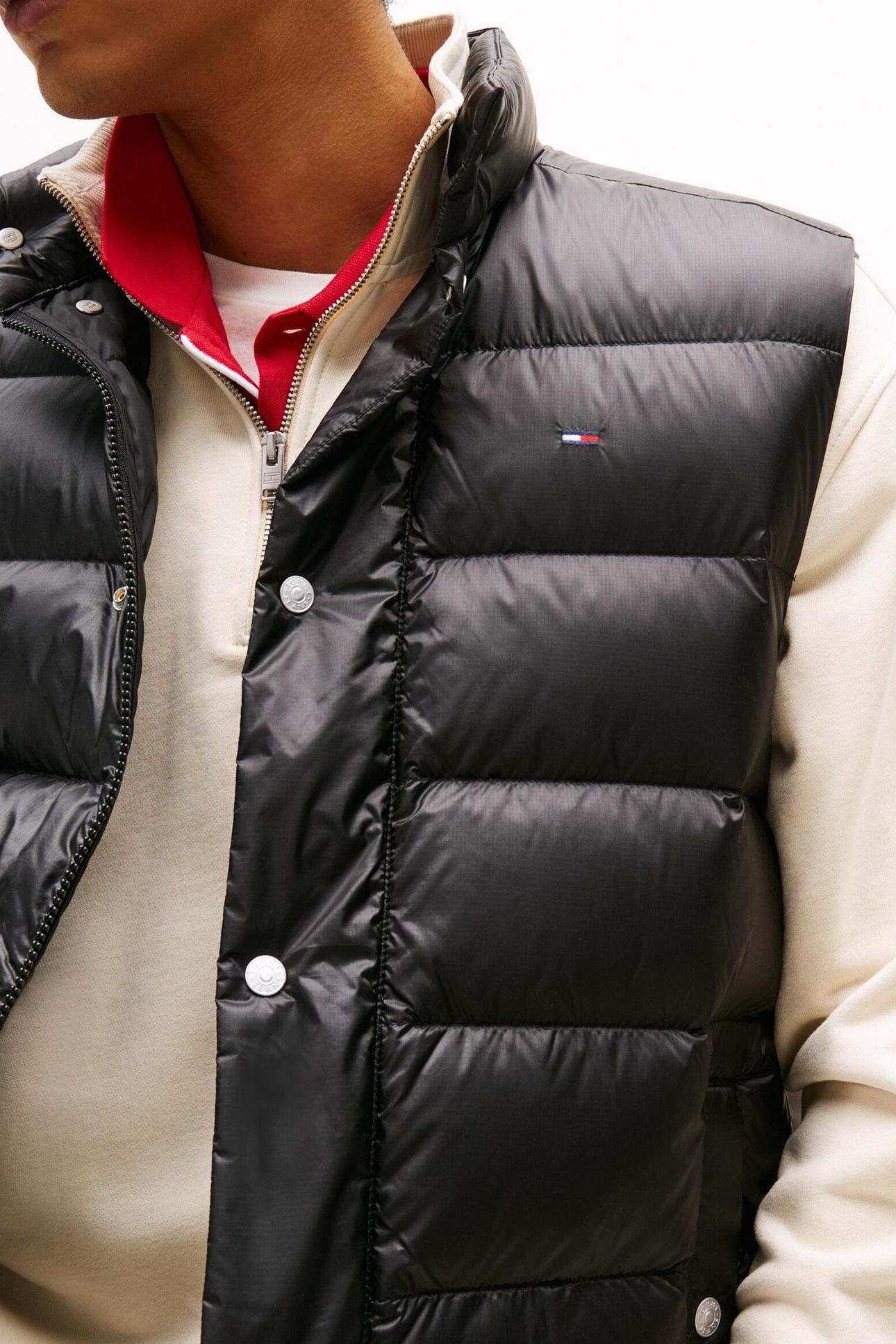 TJM LIGHT DOWN VEST BLACK 5