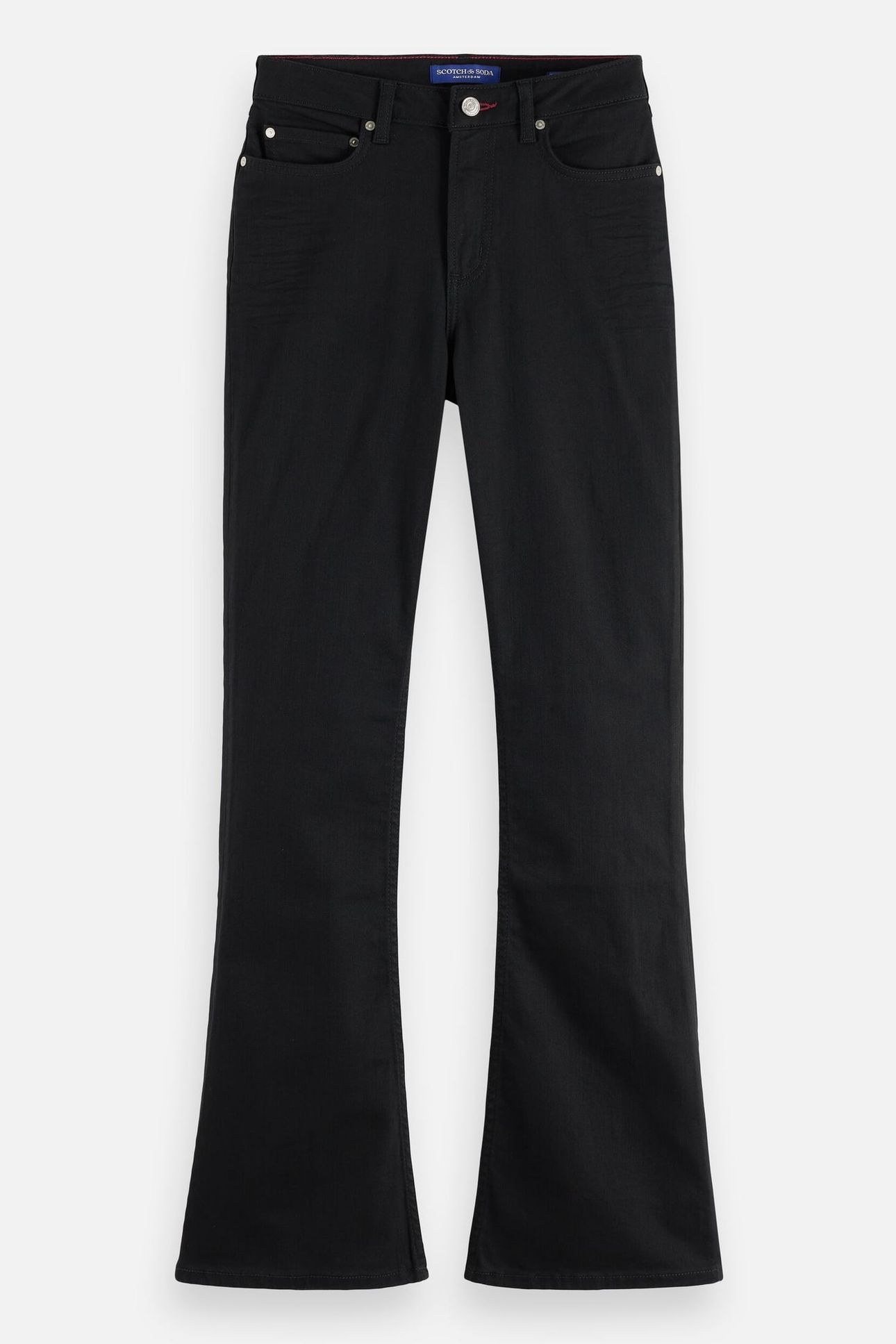THE CHARM FLARED JEANS STAY BLACK 4