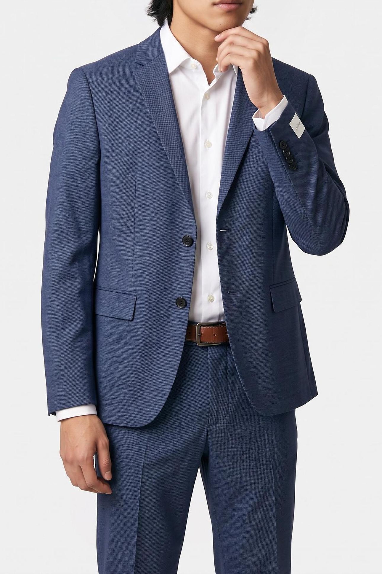 LS WOOL SLIM BLAZER INK 1