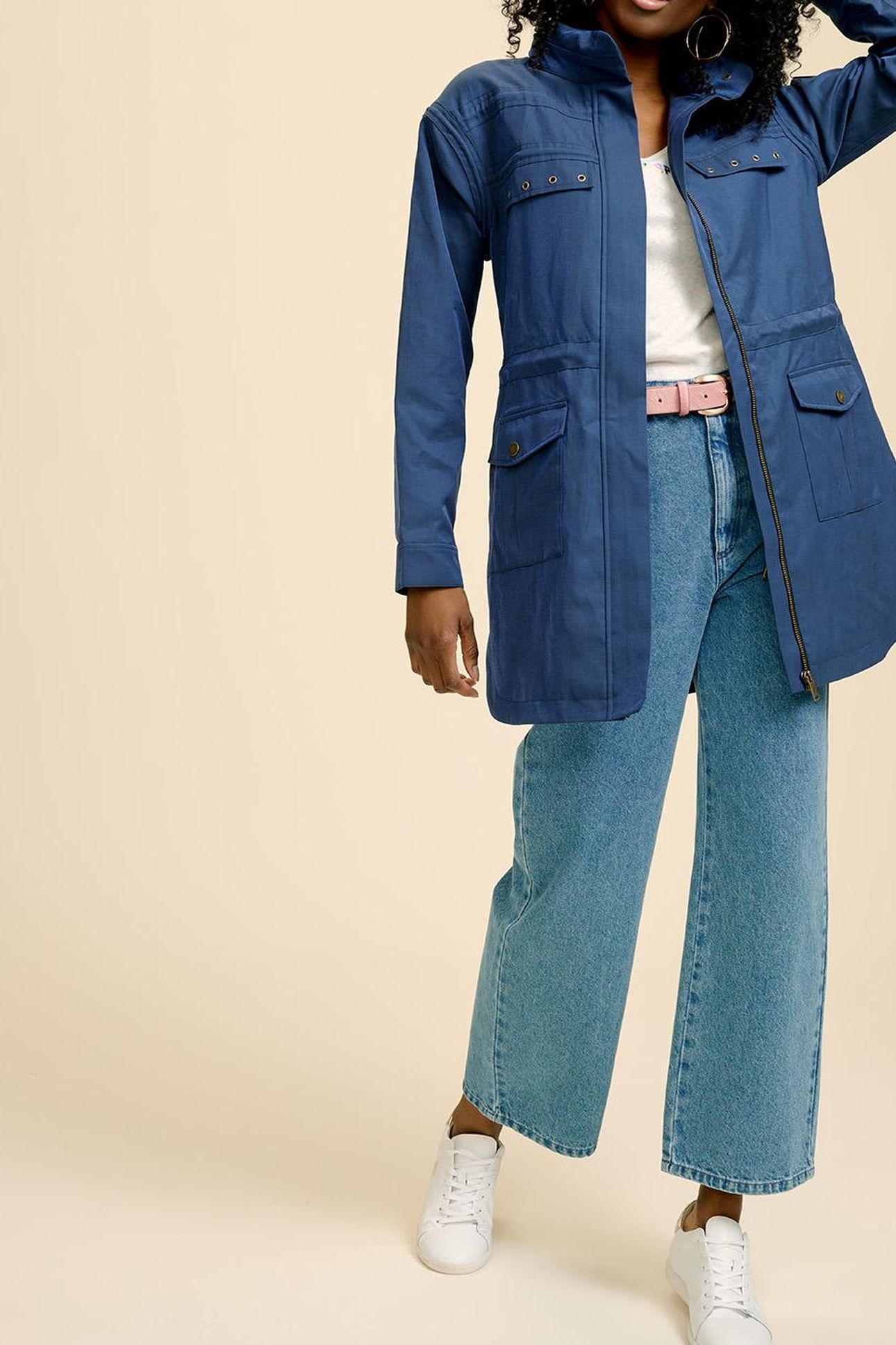 DIVINE _ IRIDESCENT COSMOS BLUE PARKA 3