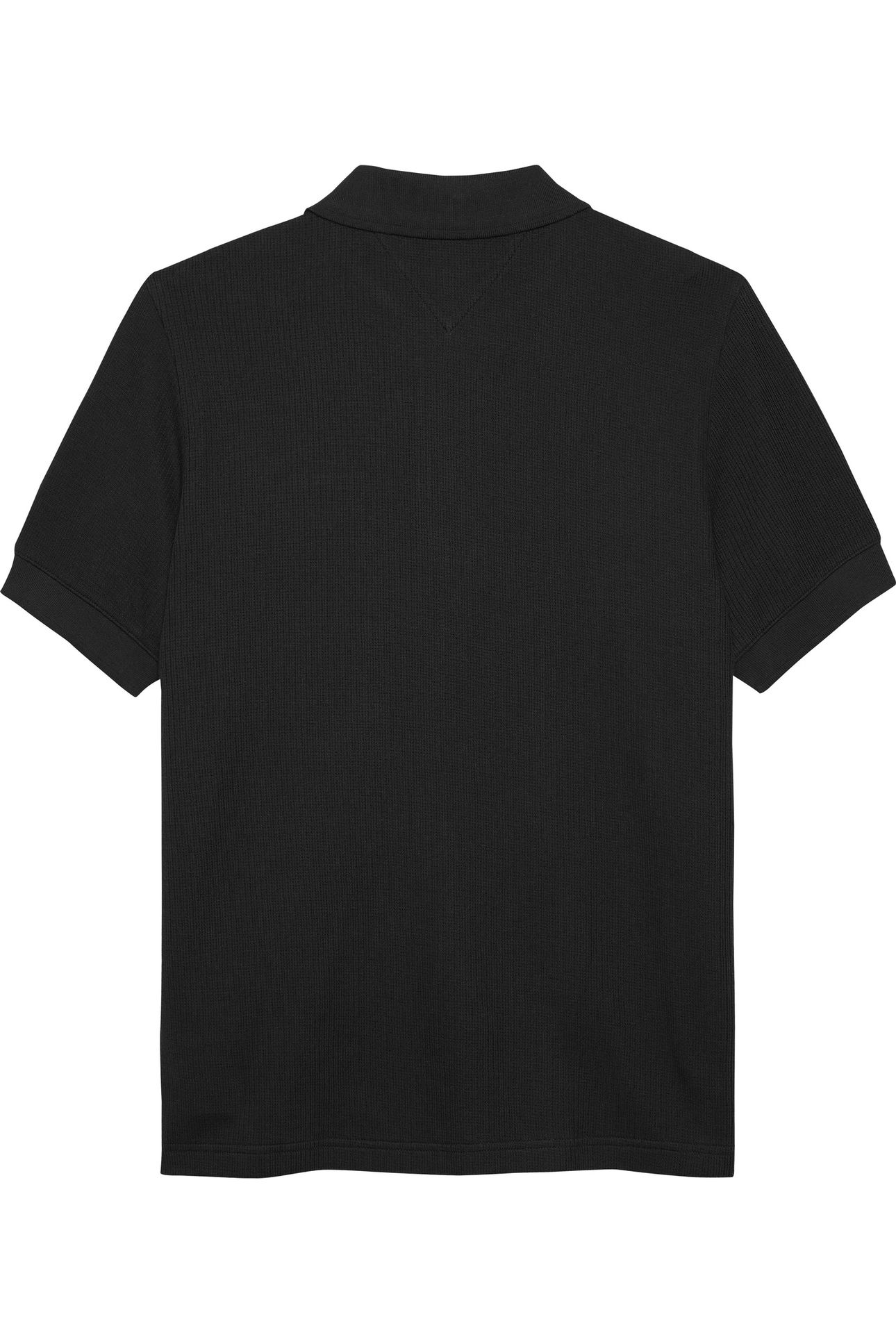 TJM REG WAFFLE POLO BLACK 5