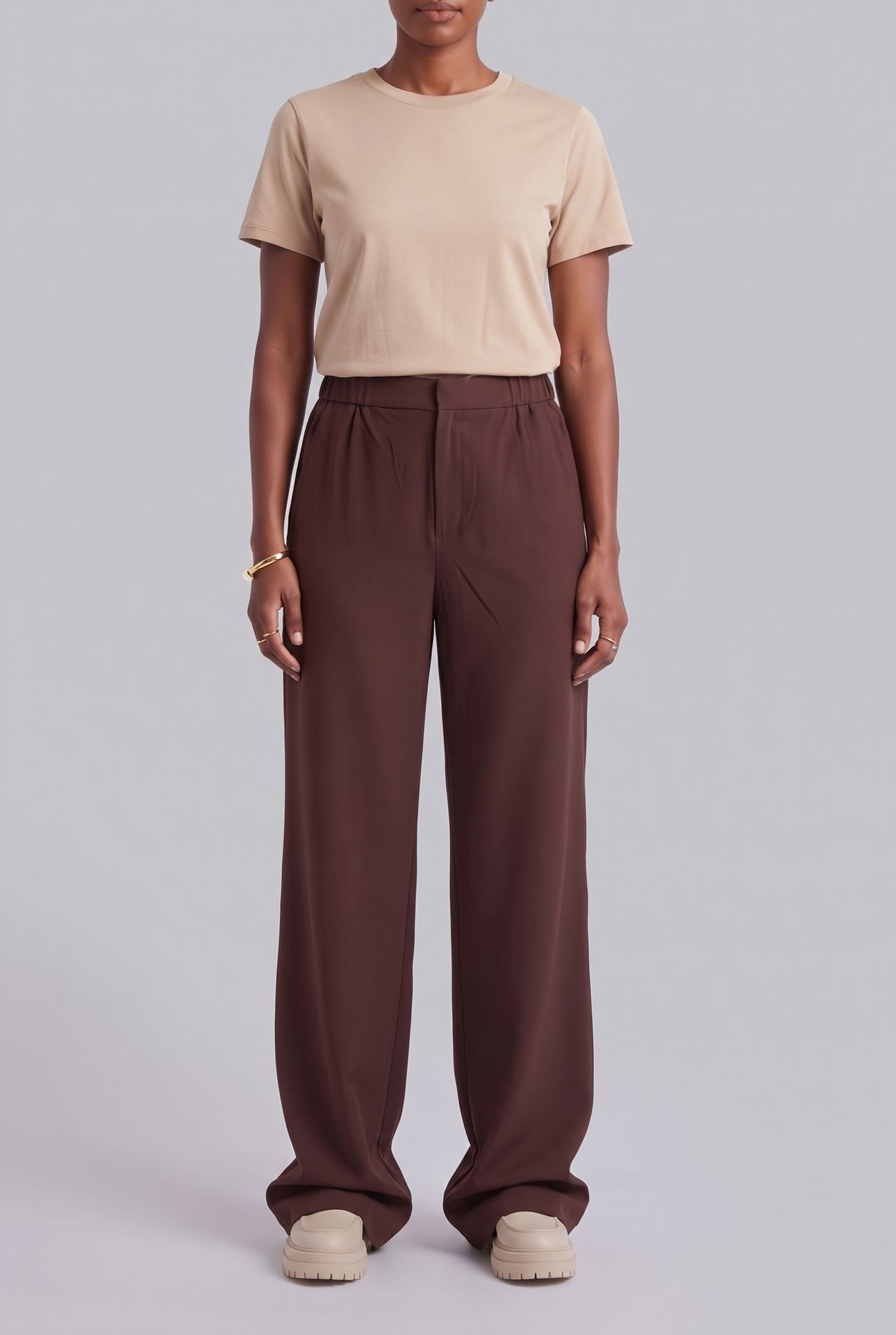 VERA PANTS PANTS BORDEAUX 1