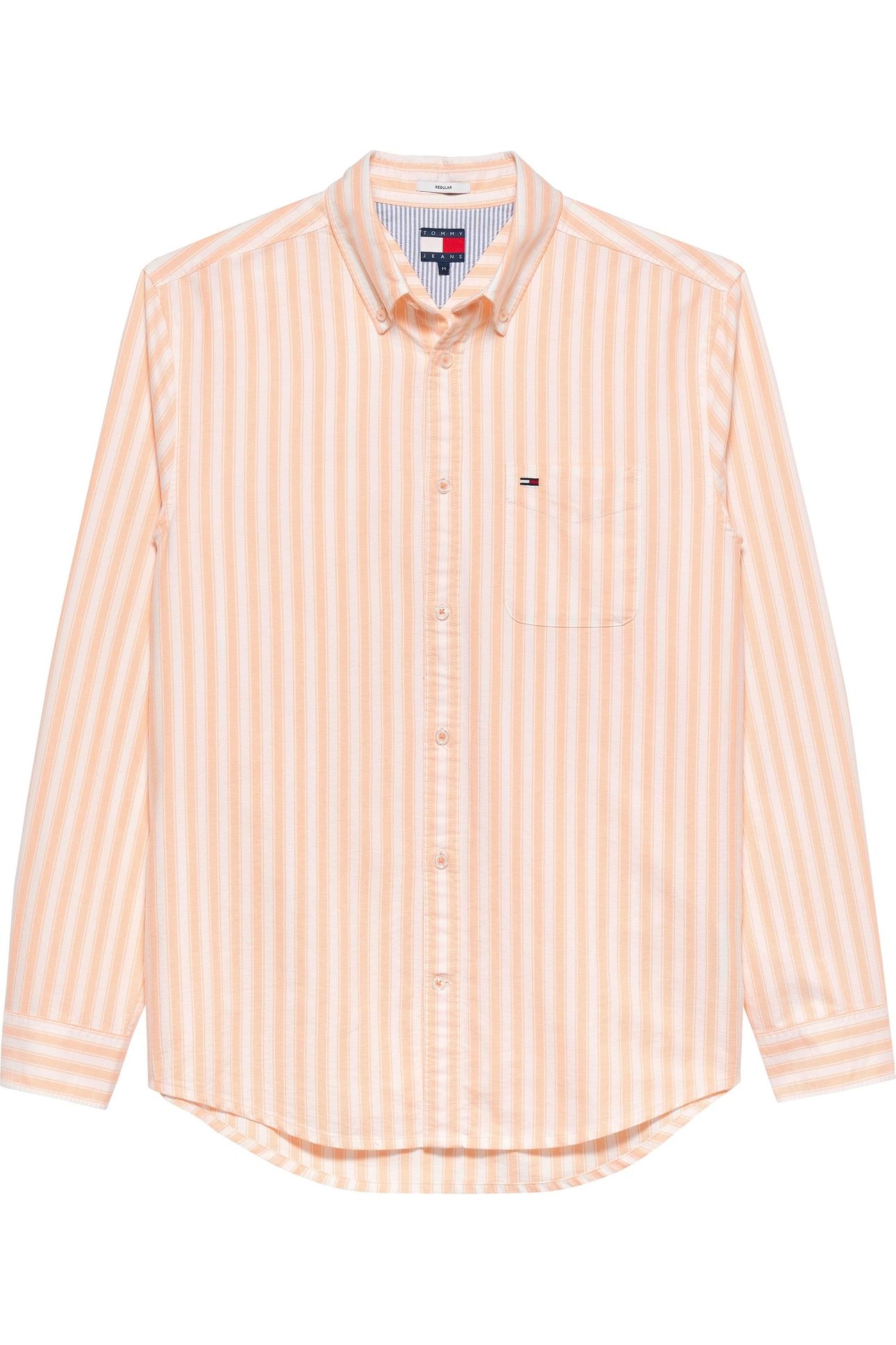 TJM REG STRIPE OXFORD FADED SUN KISS STRIPE 3