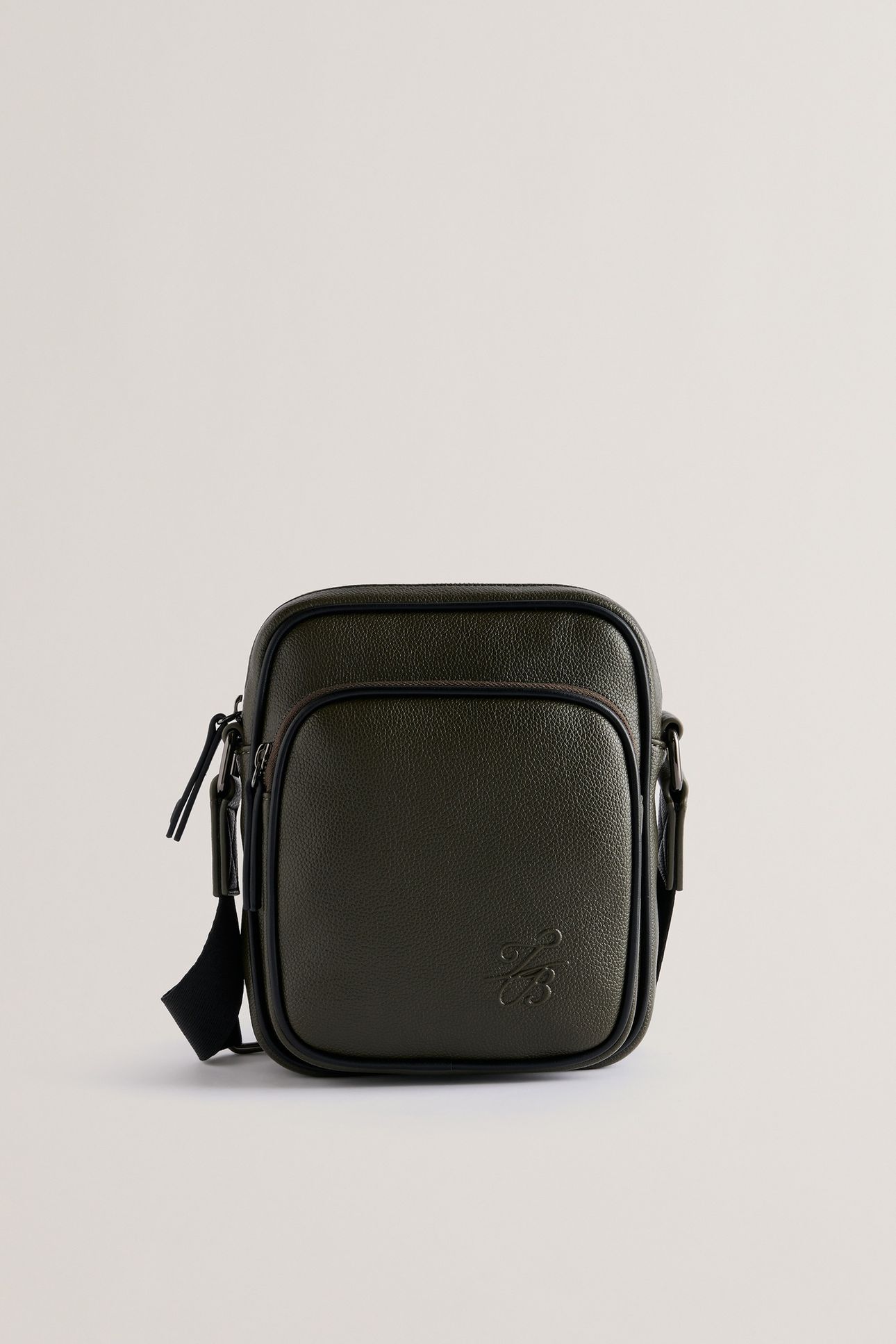TAII PU TB SCRIPT FLIGHT BAG KHAKI 2