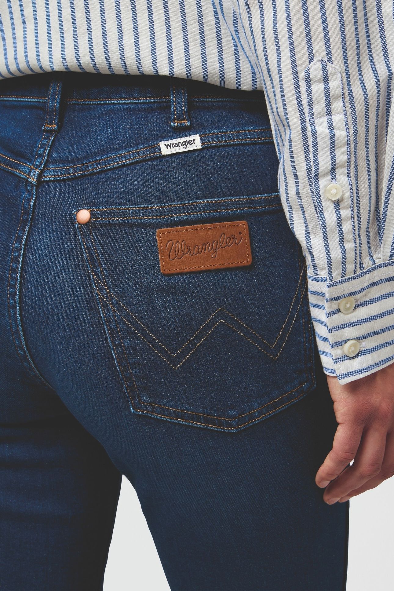 STRAIGHT POSH PARADE JEANS DENIM BLUE 4