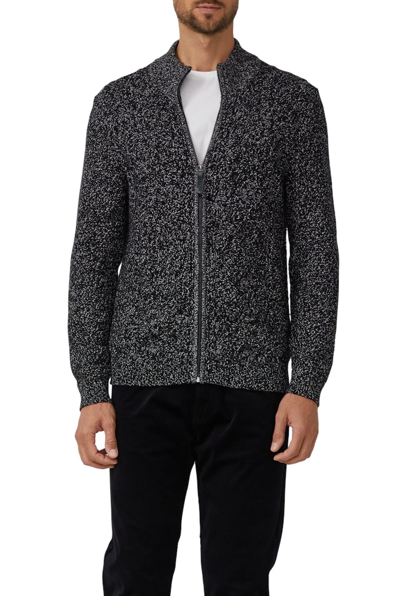 S.OLIVER CARDIGAN BLACK 1