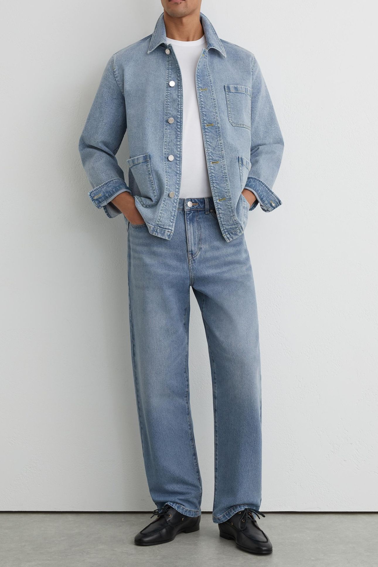 DENIM JACKET LIGHT BLUE WASH 1
