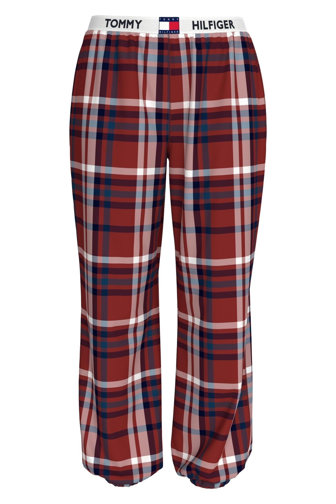 FLANNEL CUFFED PANT HERITAGE PLAID DARK MAGMA 1