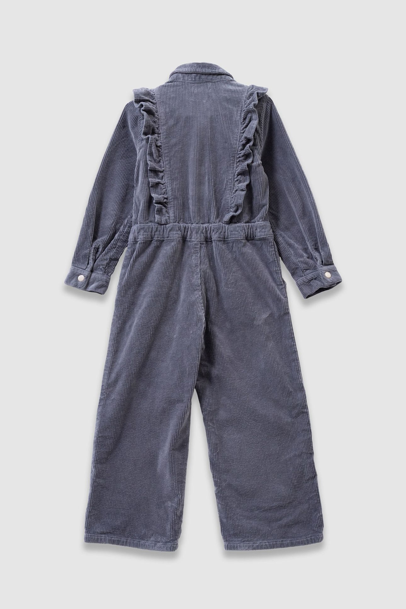GIRLS’ BLUE CORDUROY JUMPSUIT 2