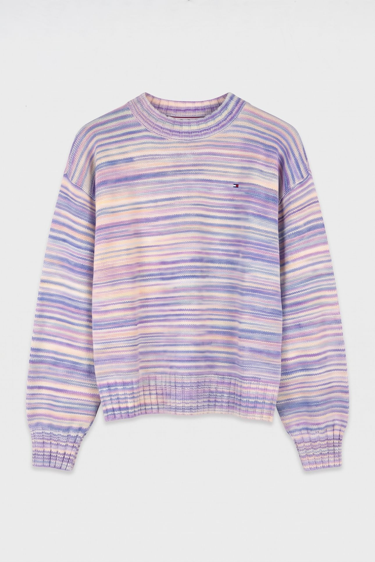 GIRLS MELANGE SWEATER BLUE MELANGE 2