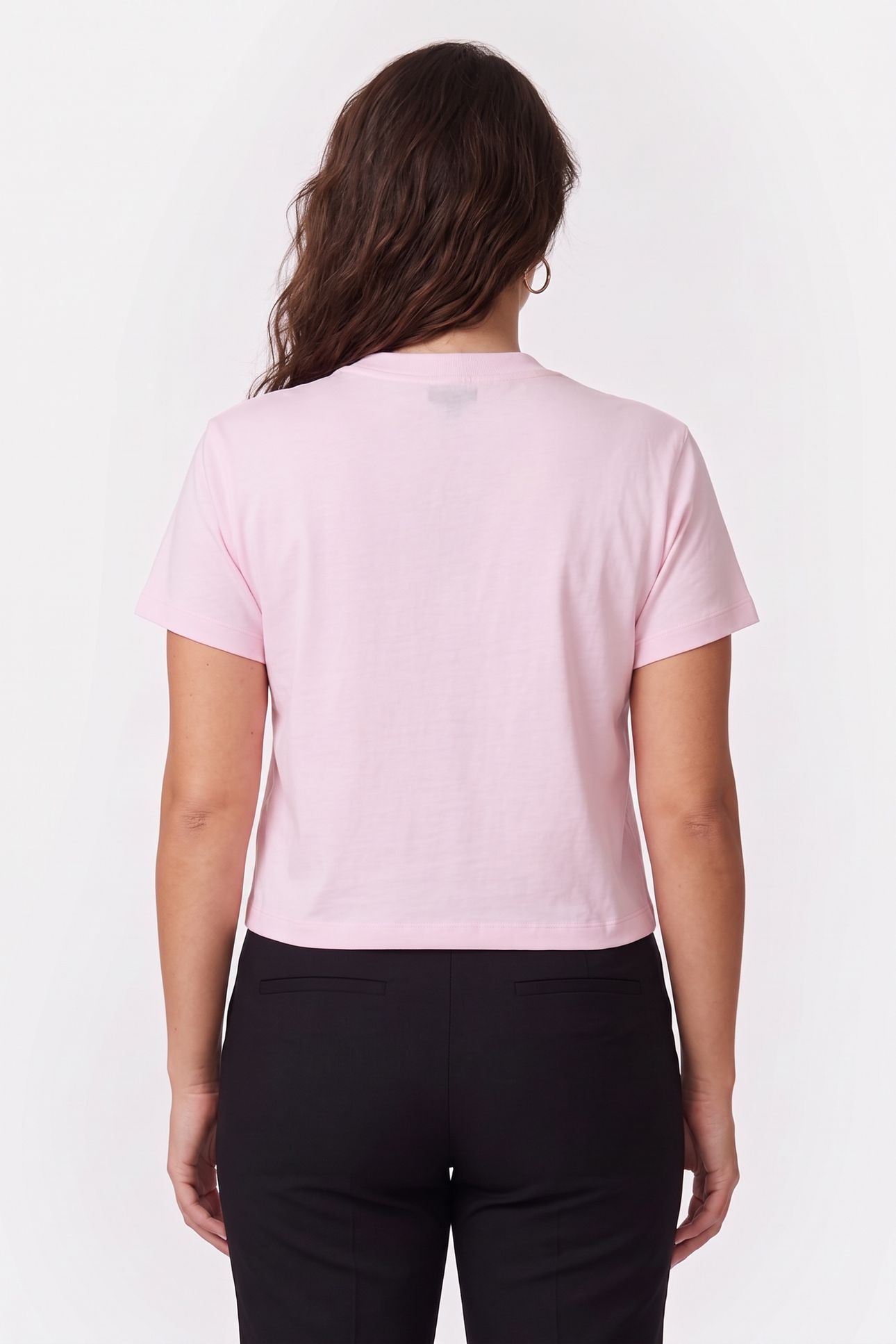 T-SHIRT BOXY RUE MADAME PALE PINK/ECRU 2