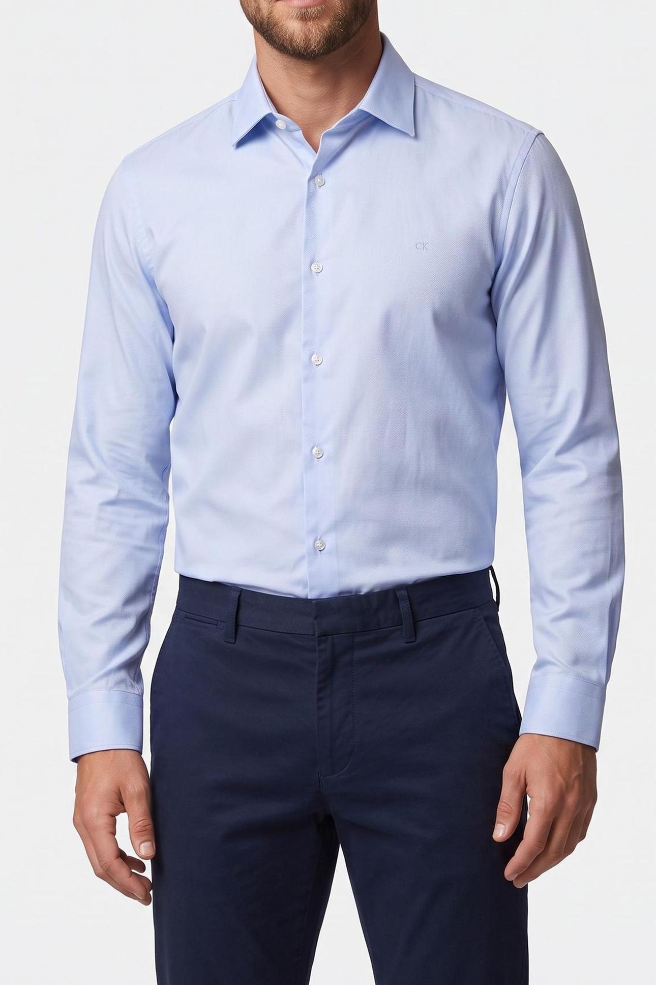 SLM ENT CLASSIC SHIRT BLUE 1