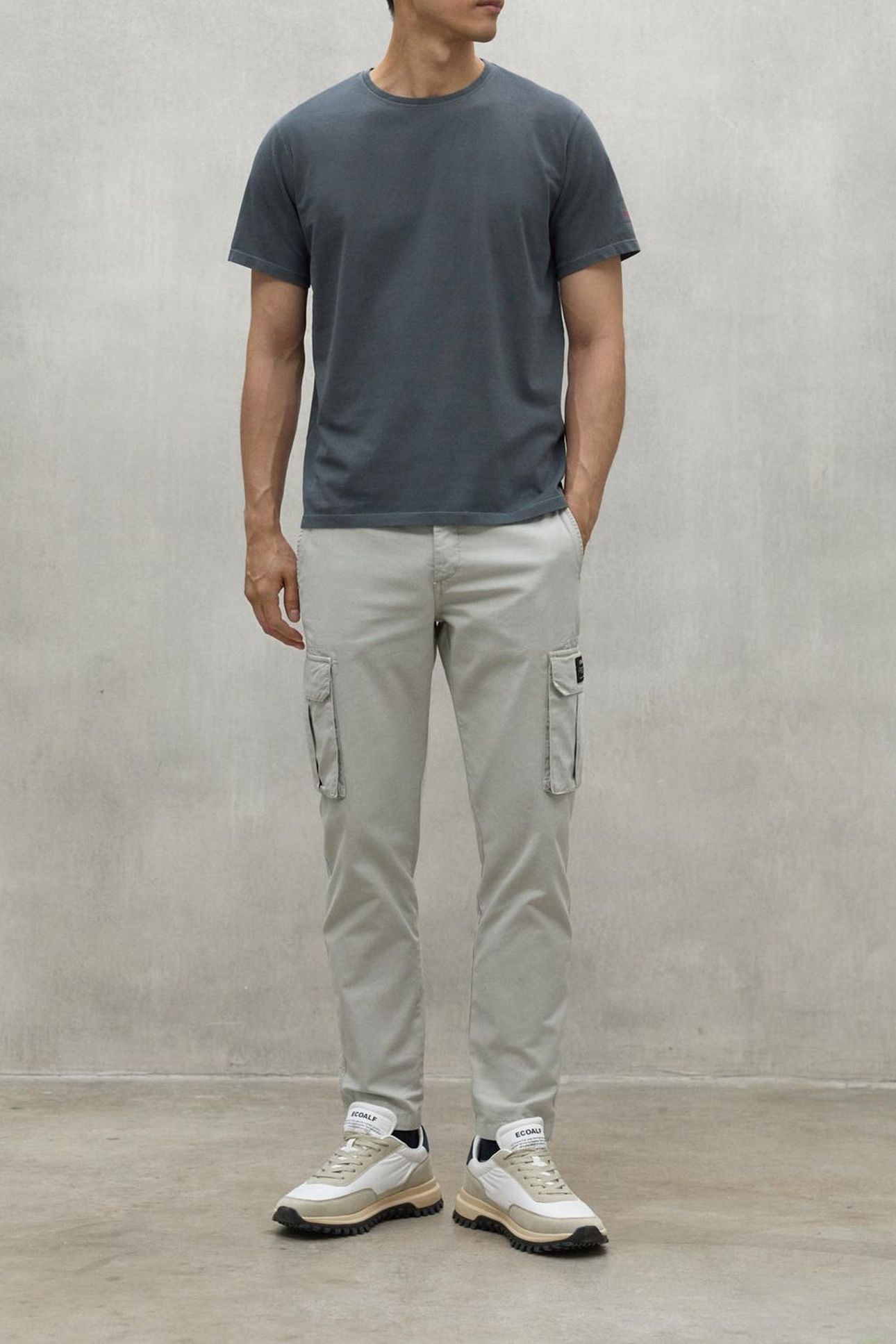 SUSTANOALF T-SHIRT STEEL BLUE 3