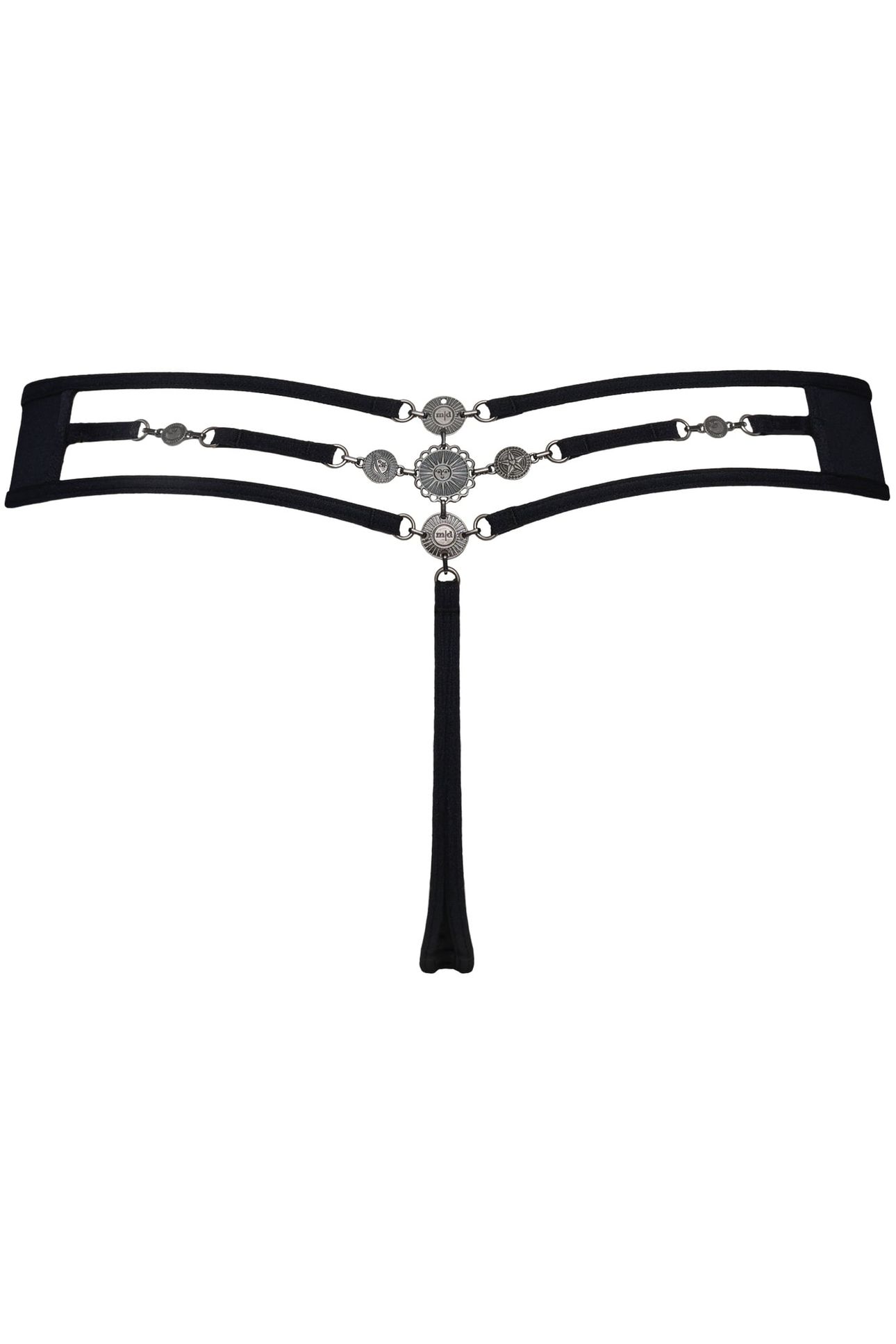 TARAKINI BLACK THONG 3