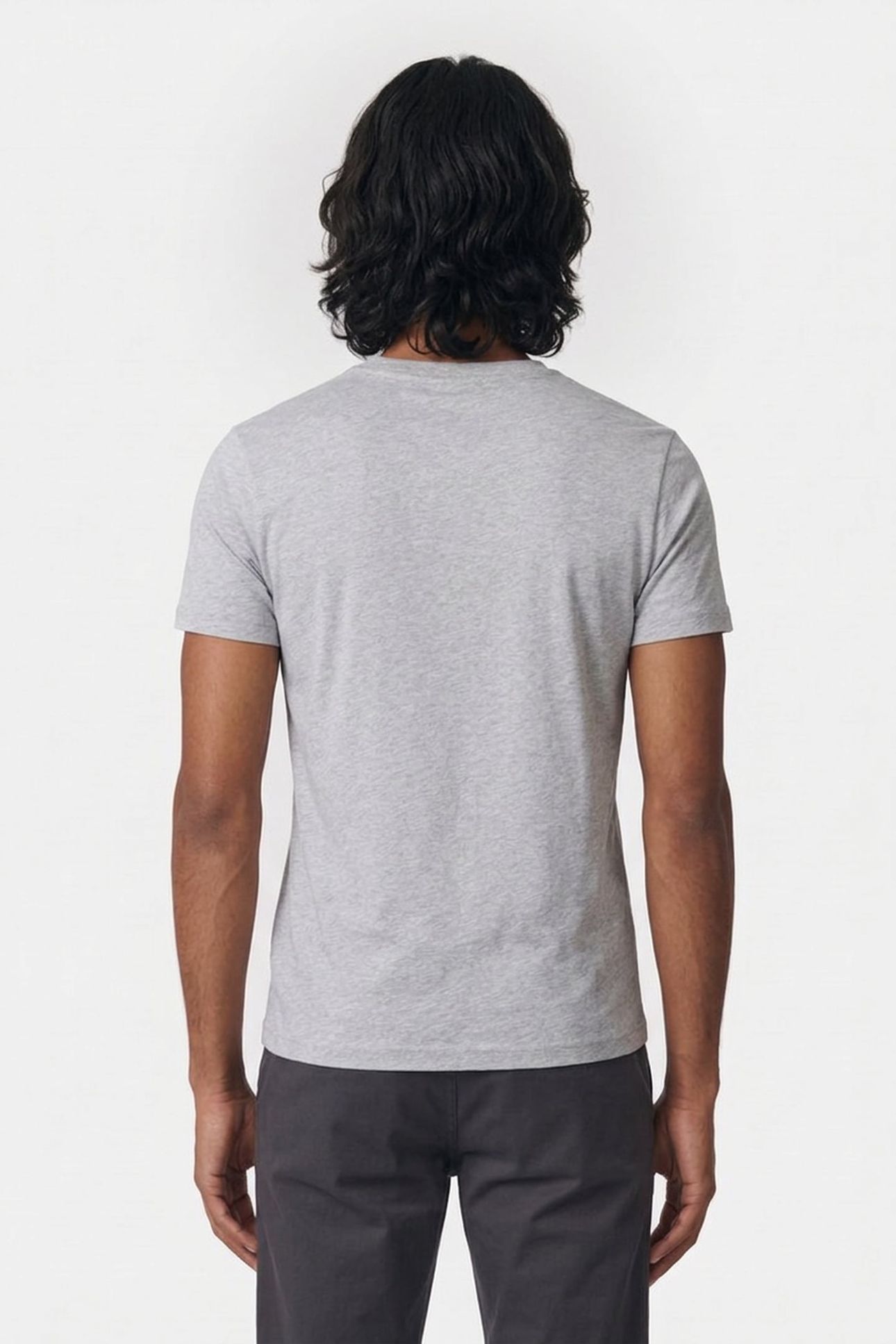 GRAPHIC SS T-SHIRT GREY MELANGE 2