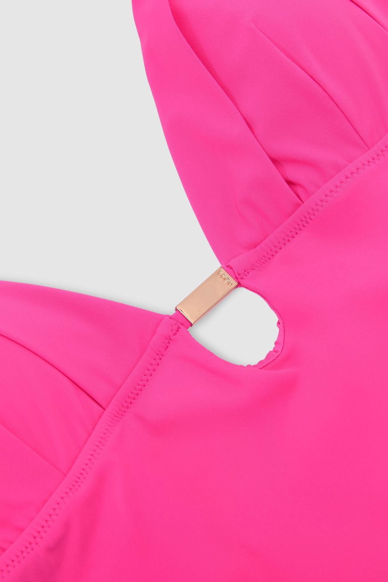 PLEAT DETAIL SWIMSUIT PINK 7