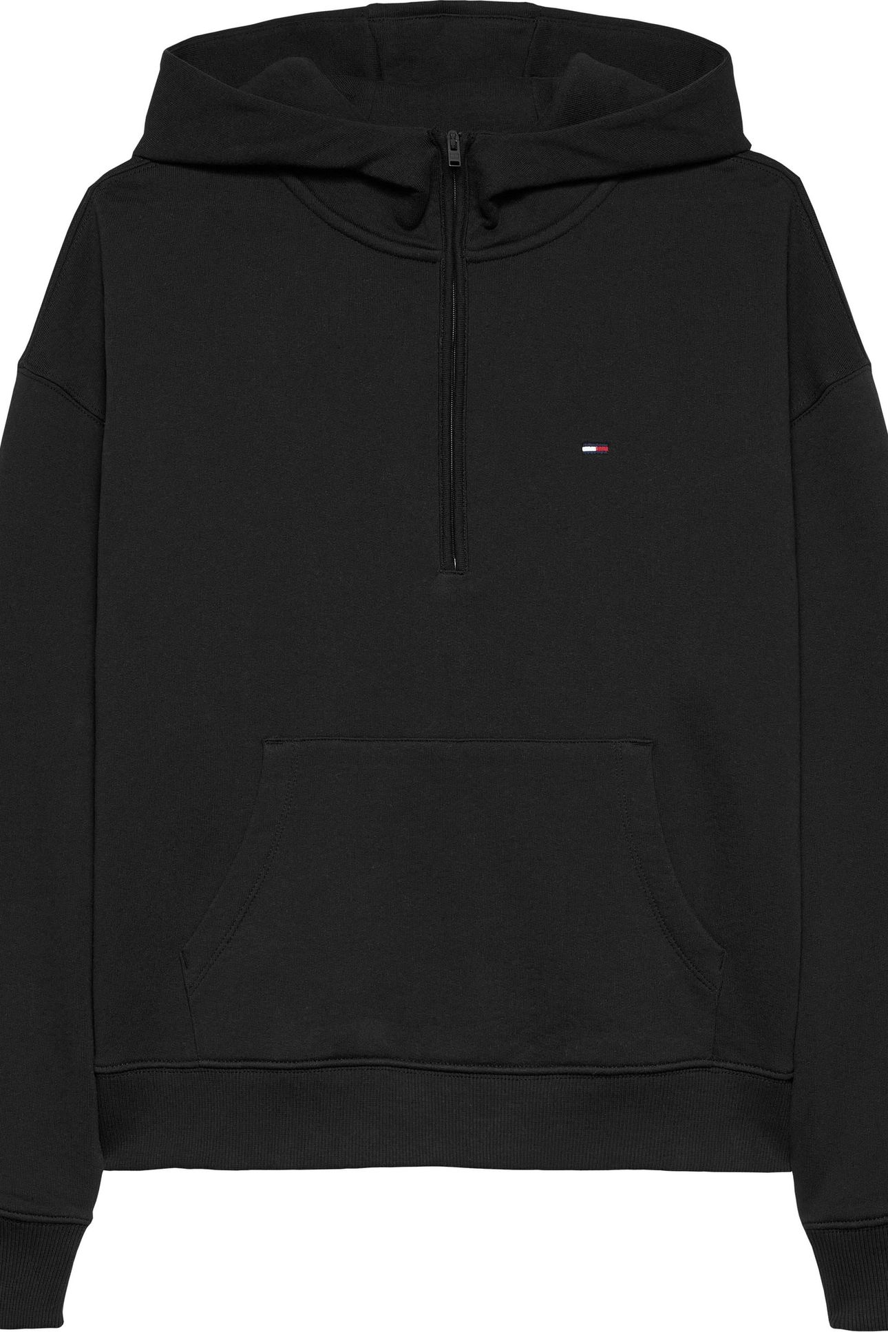 TJW BXY S-FLAG 1/4 ZIP BLACK 1