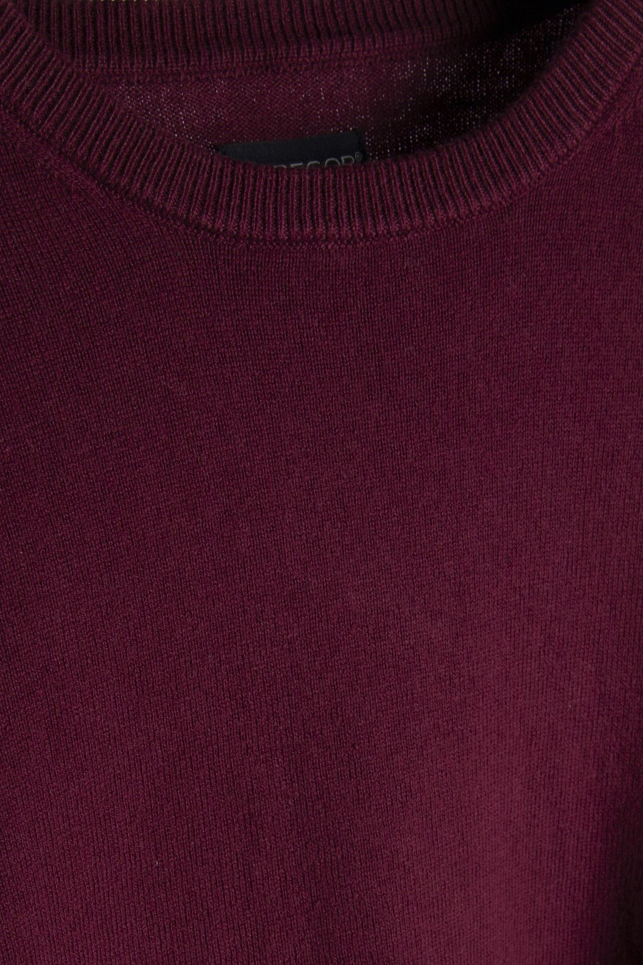 C-NECK SWEATER BURGUNDY 4