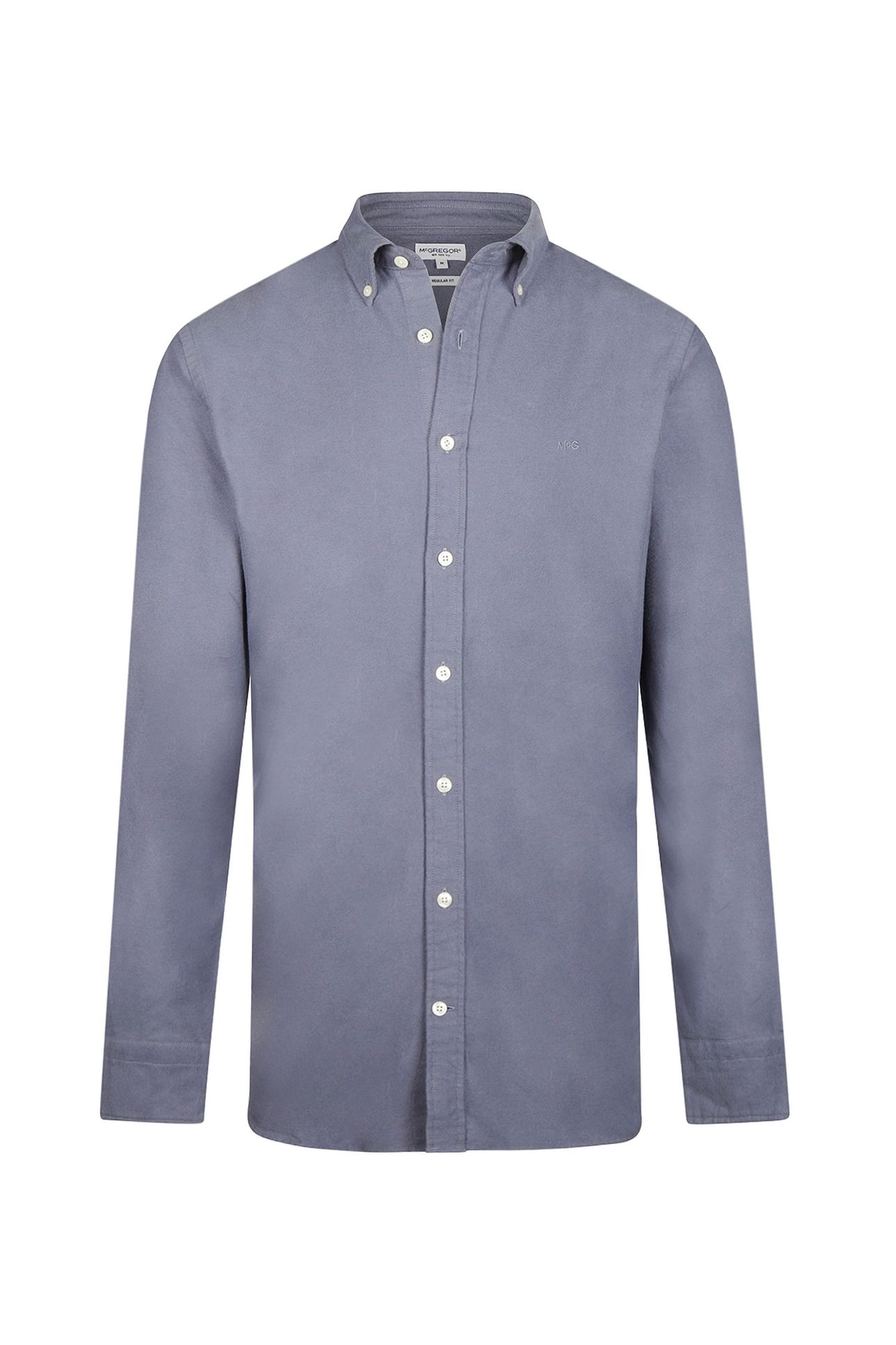 FLANNEL OXFORD SHIRT CHAMBRAY BLUE 1